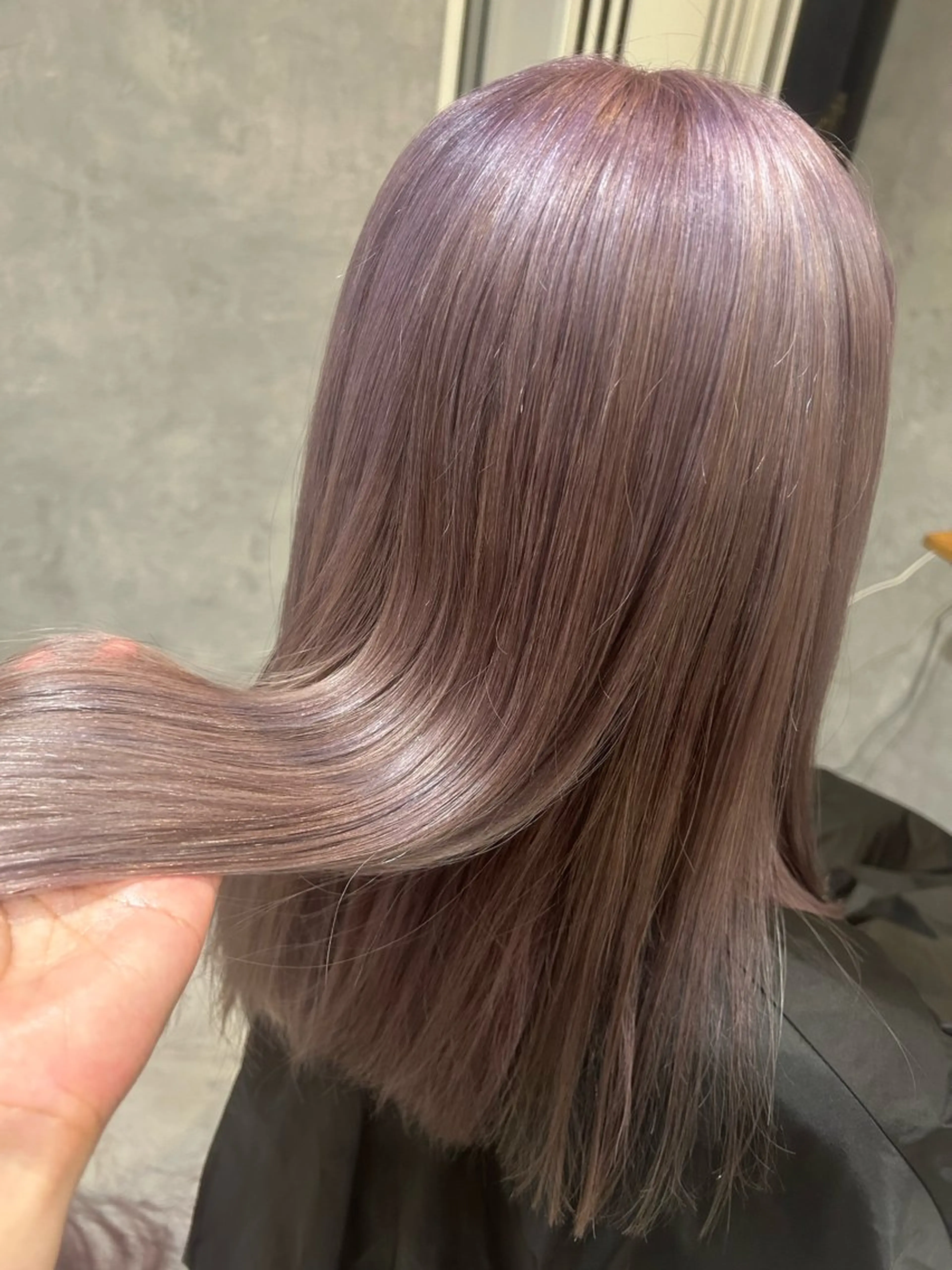 ロング カラー 髪質改善サロン🌈 fee北千住　盛田のヘアスタイル