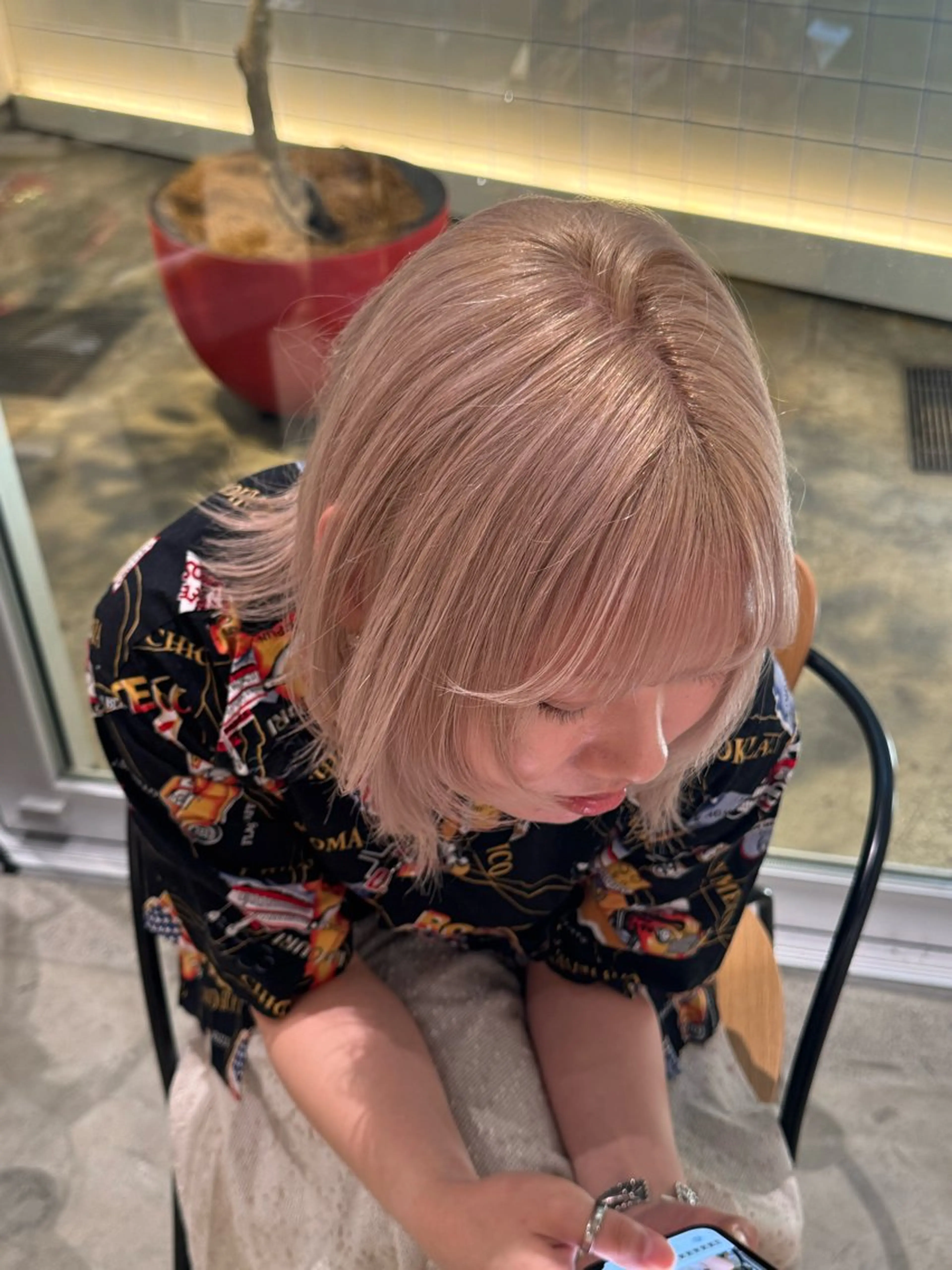 セミロング ヘアカラー Karin/カット モデル募集🆓のヘアスタイル