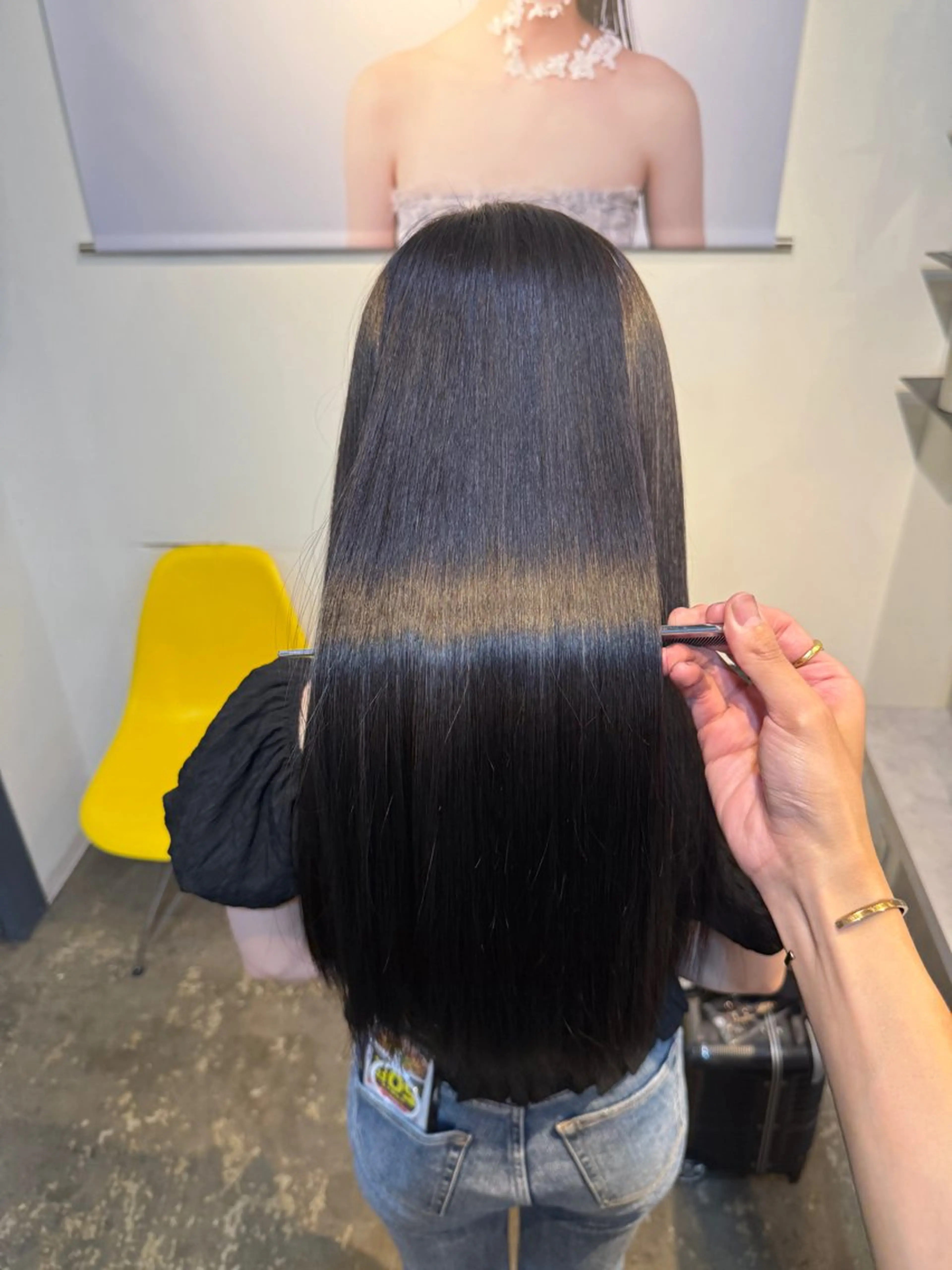 ロング カット 縮毛矯正 トリートメント 縮毛矯正/レイヤー カット⭐️SHOTAのヘアスタイル