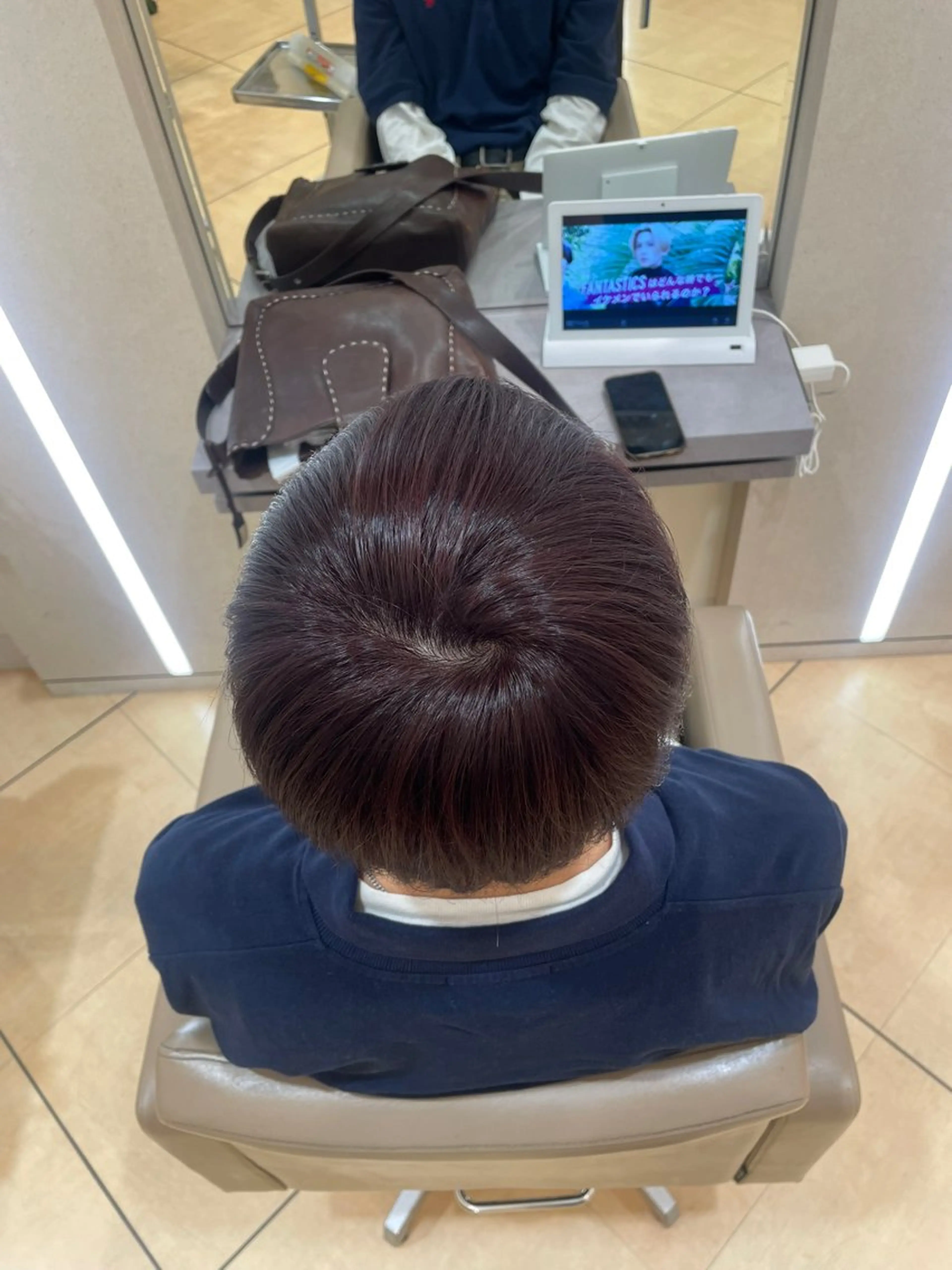 メンズ 三富 陽菜のヘアスタイル