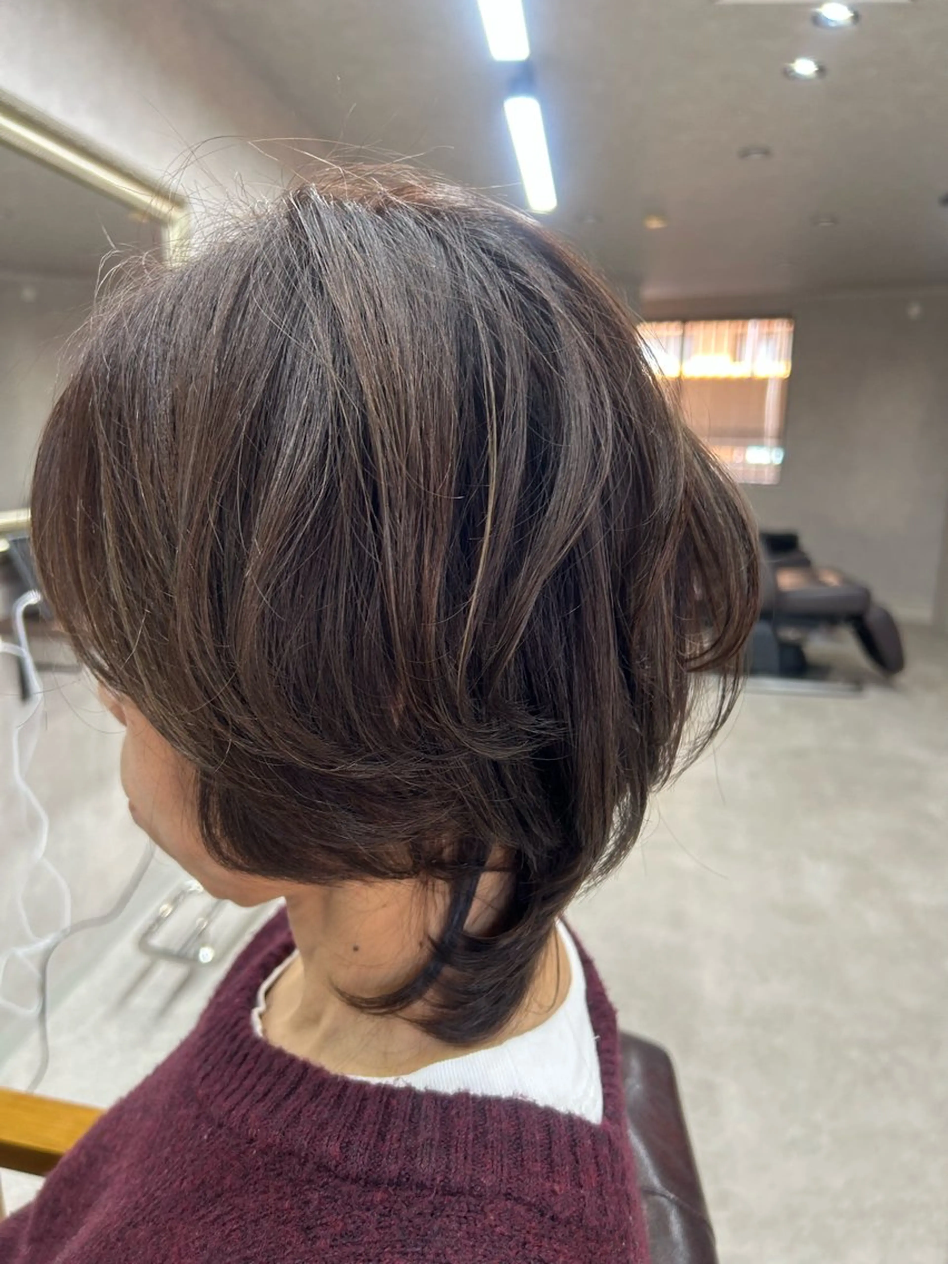 ミディアム カラー Lien 深井店のヘアスタイル