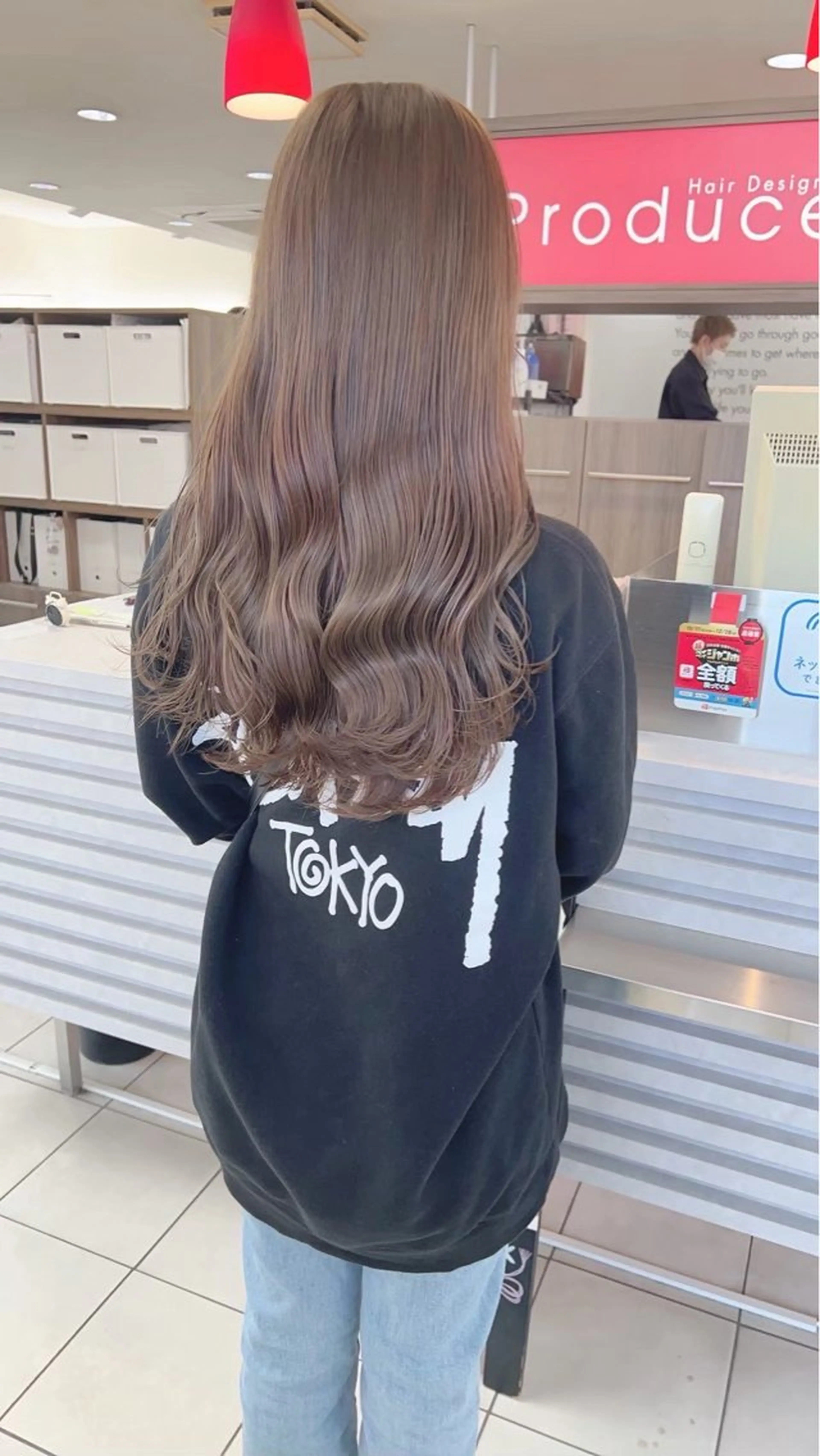 カラー 髪質改善 💠 韓国風うる艶/シオリのヘアスタイル