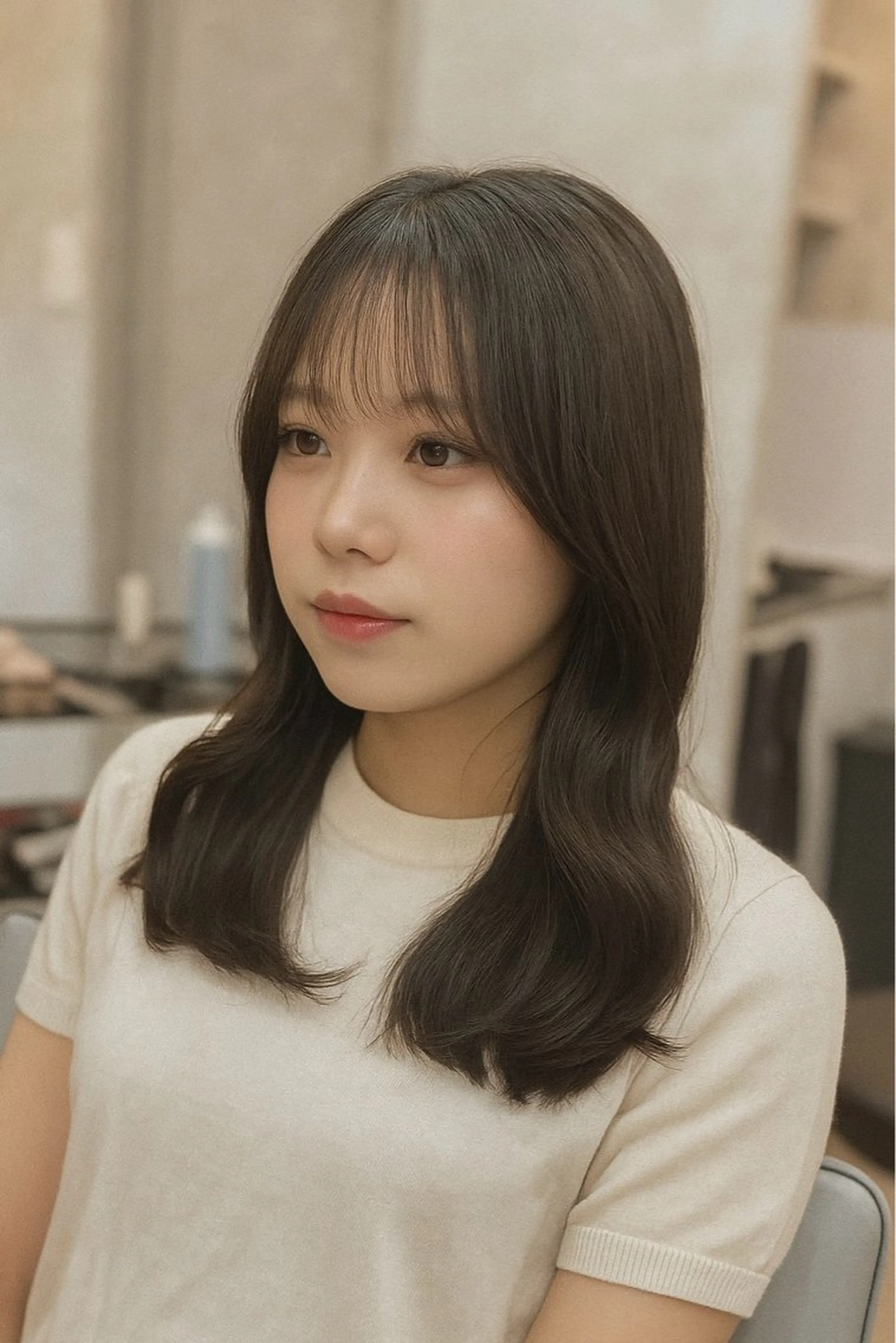 ミディアム カット ✨レイヤーカット✨ 顔まわり✂️鎌倉楓麻のヘアスタイル