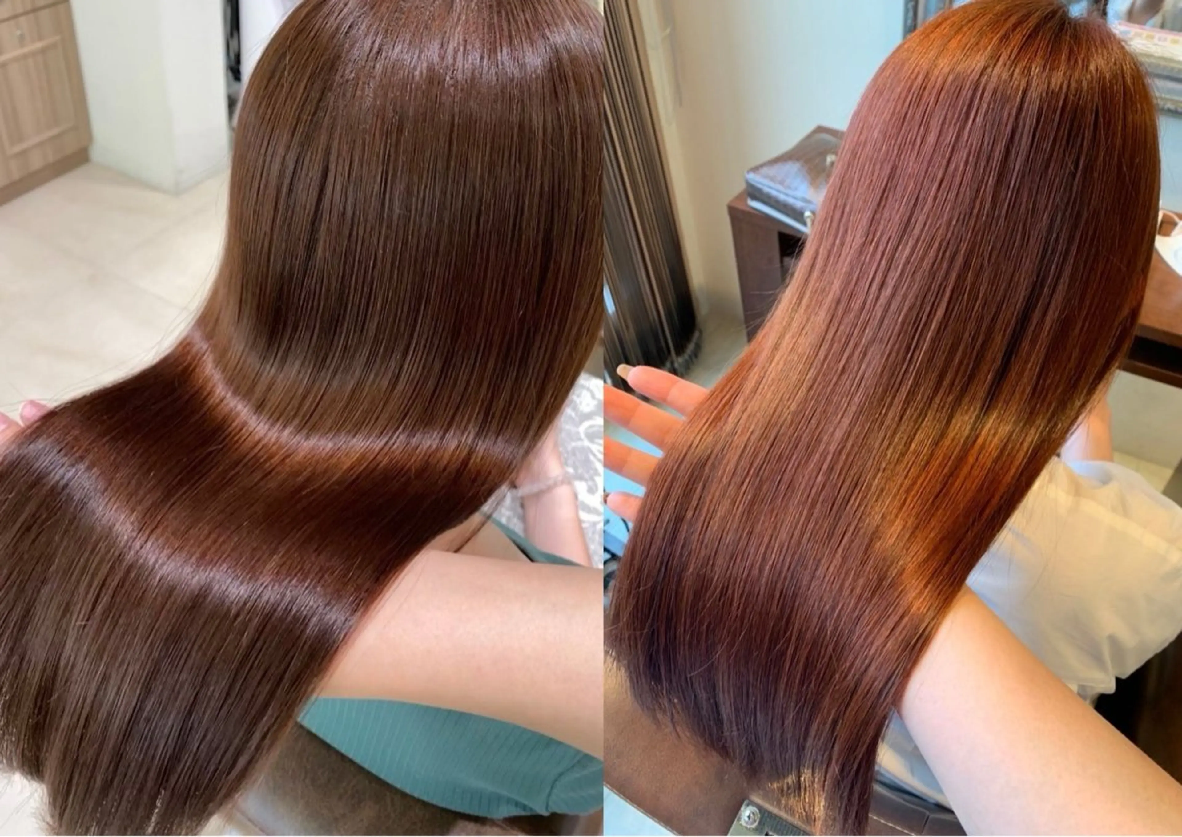 ロング カラー 地毛風カラー/ 吉田菜々子のヘアスタイル