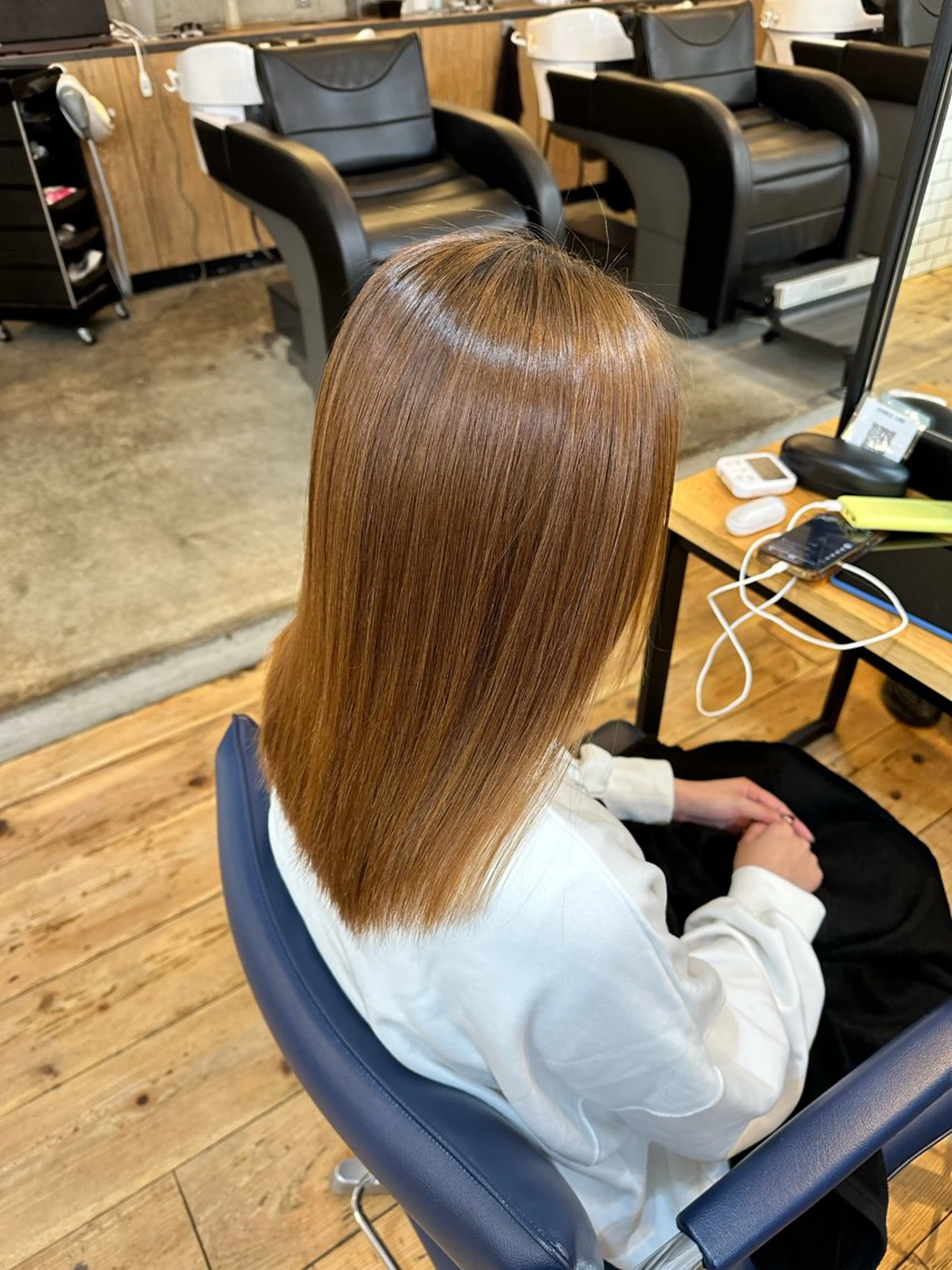 セミロング Lana hair salon 刈谷所属・縮毛矯正&髪質改善 特化/ゆいのヘアスタイル