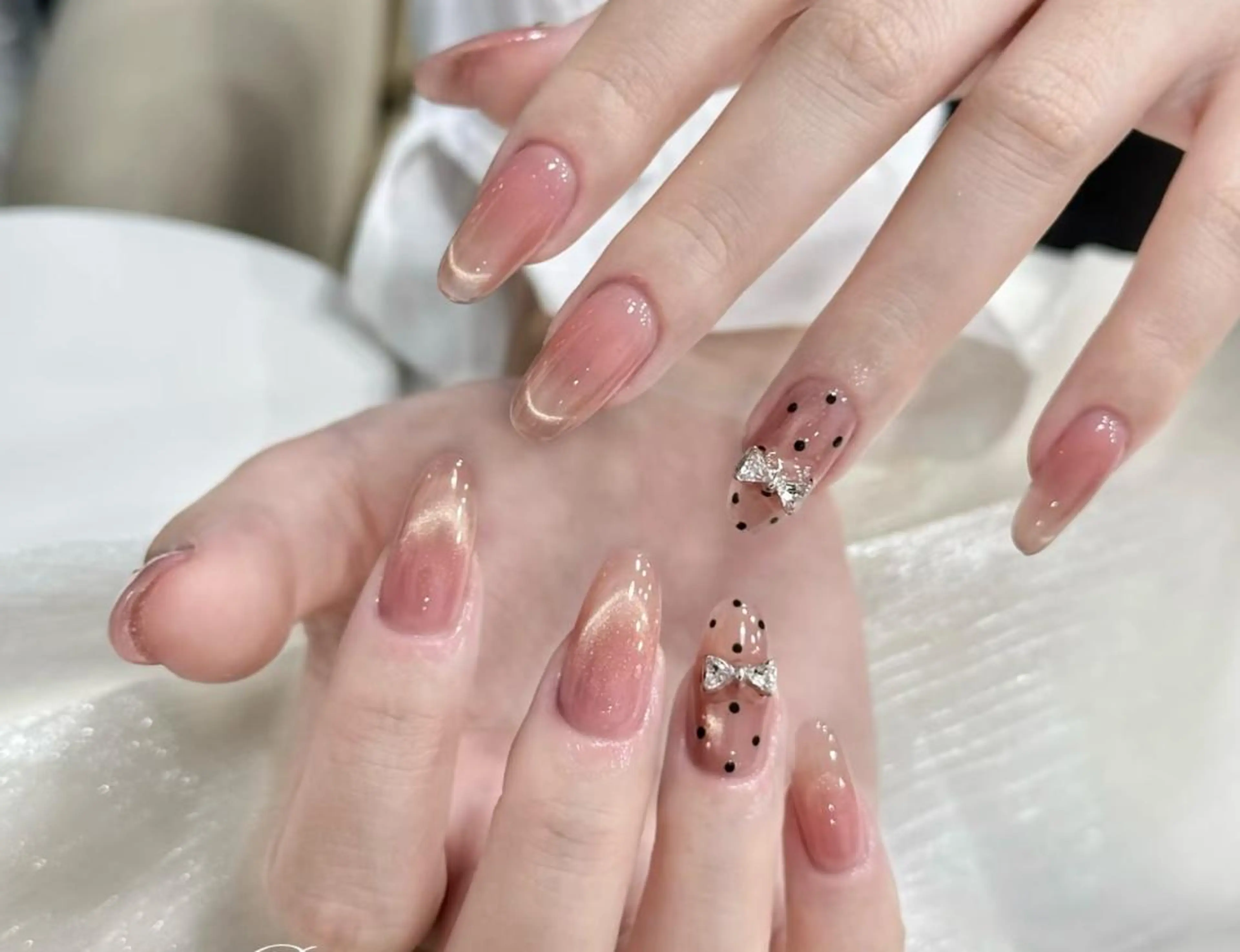 ネイル ハンドネイル By moonネイル 🌷ワンホン/韓国風のネイルデザイン