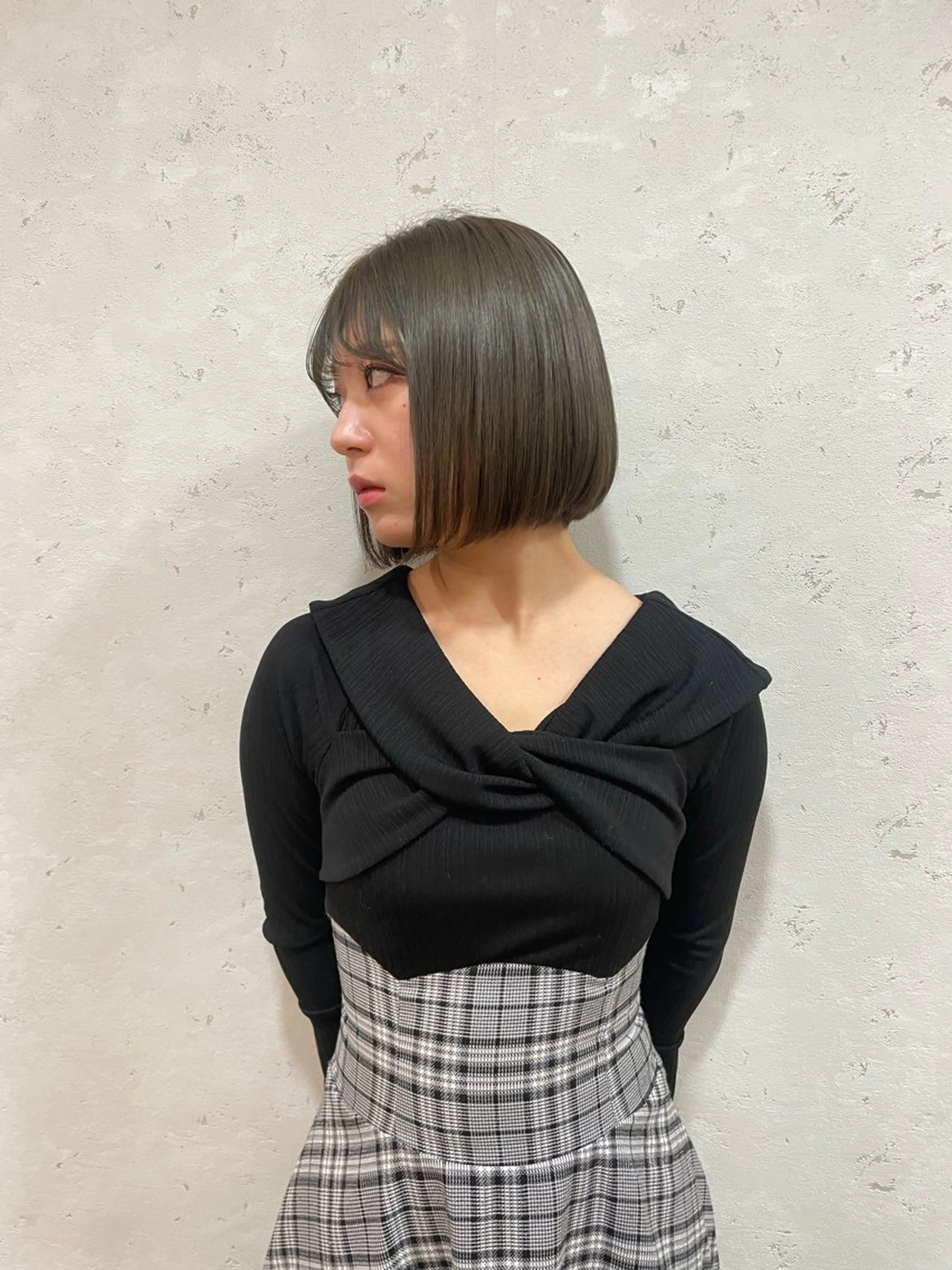 ショート カラー ベージュカラー トリートメント 髪質改善/Bloss om🌷高橋沙衣のヘアスタイル