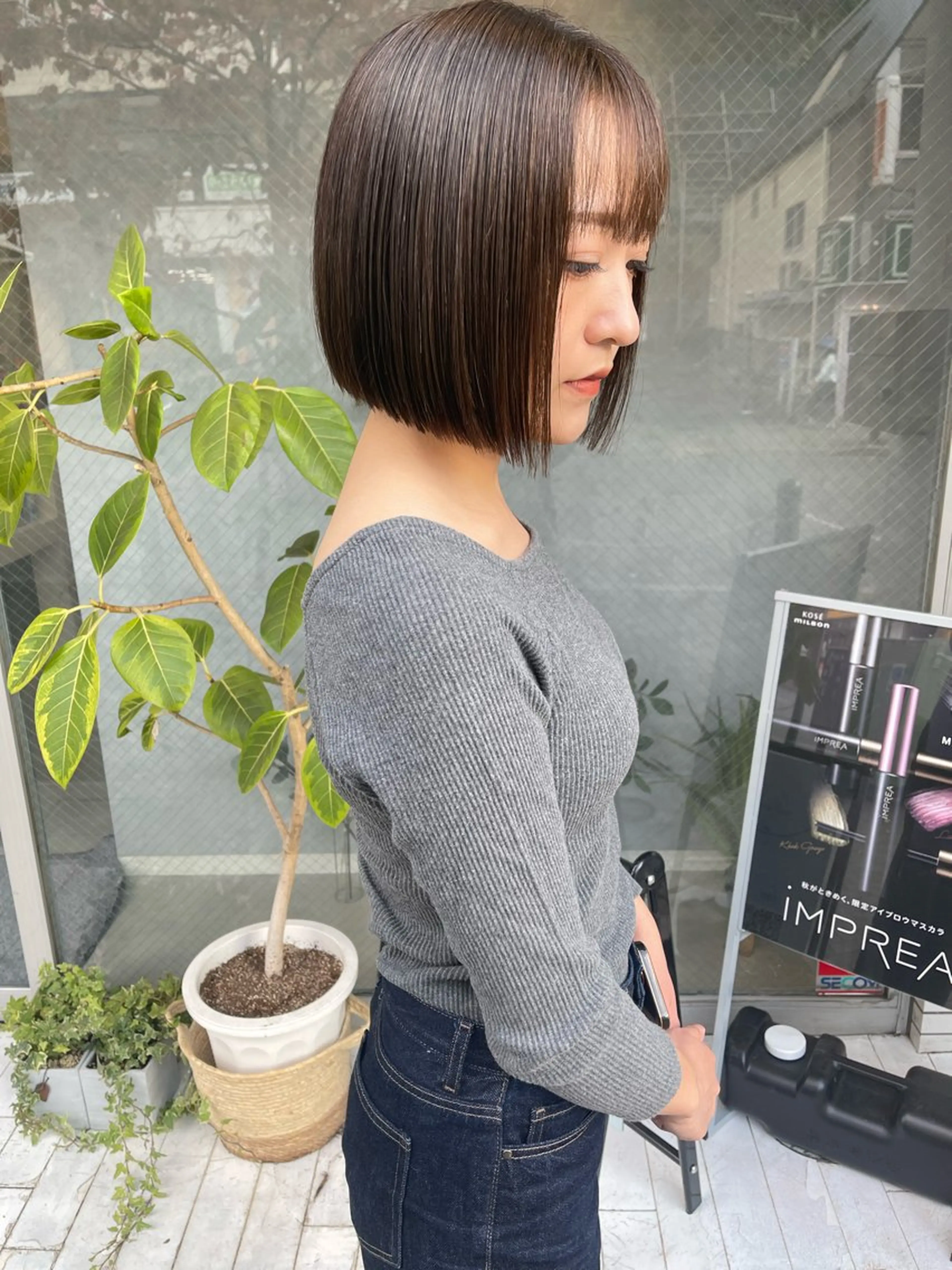 ショート カット ヘアカラー トリートメント ヘッドスパ アートディレクター ワダヒサノリのヘアスタイル