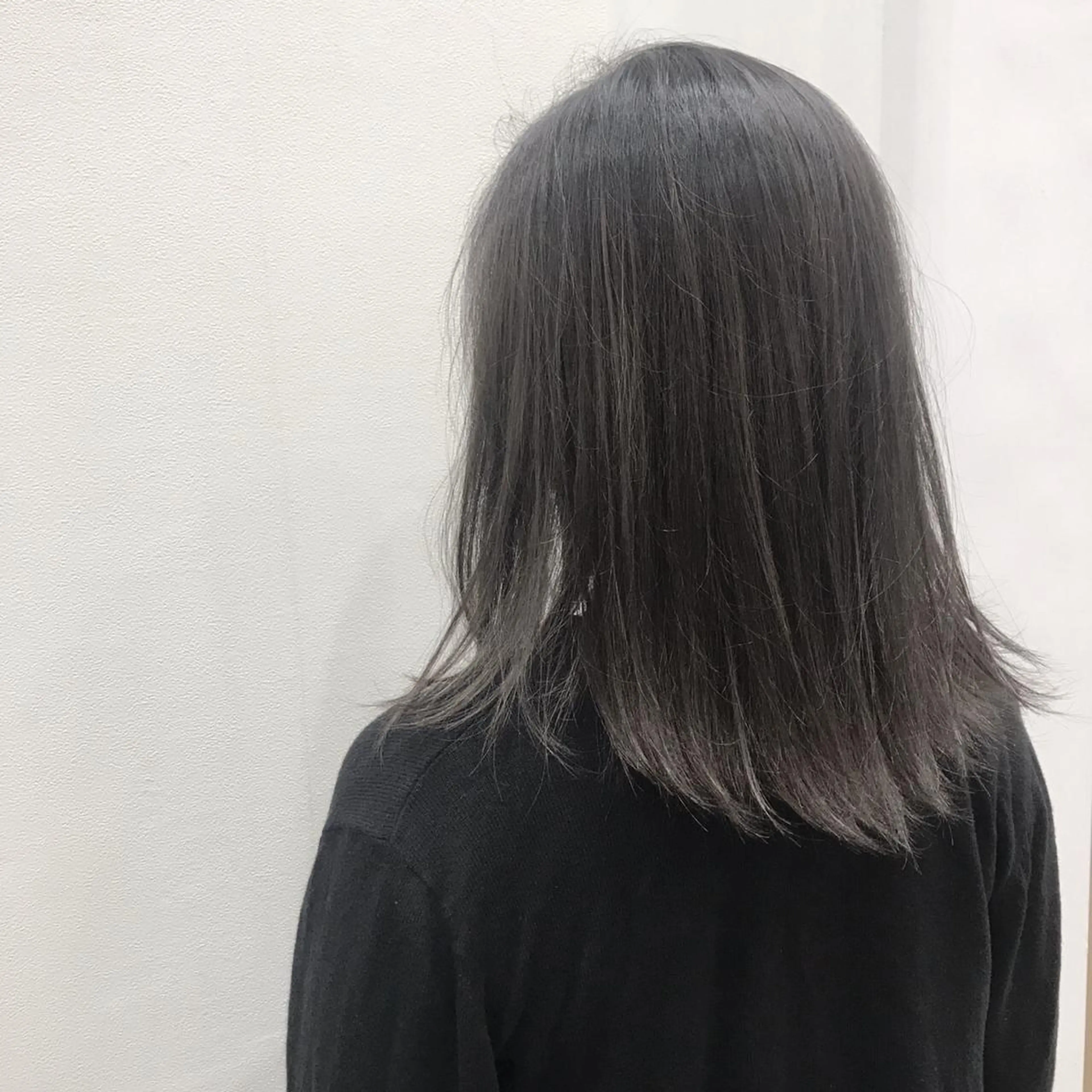 ミディアム カラー カット ヘアカラー トリートメント 内藤 裕真  k-twoのヘアスタイル