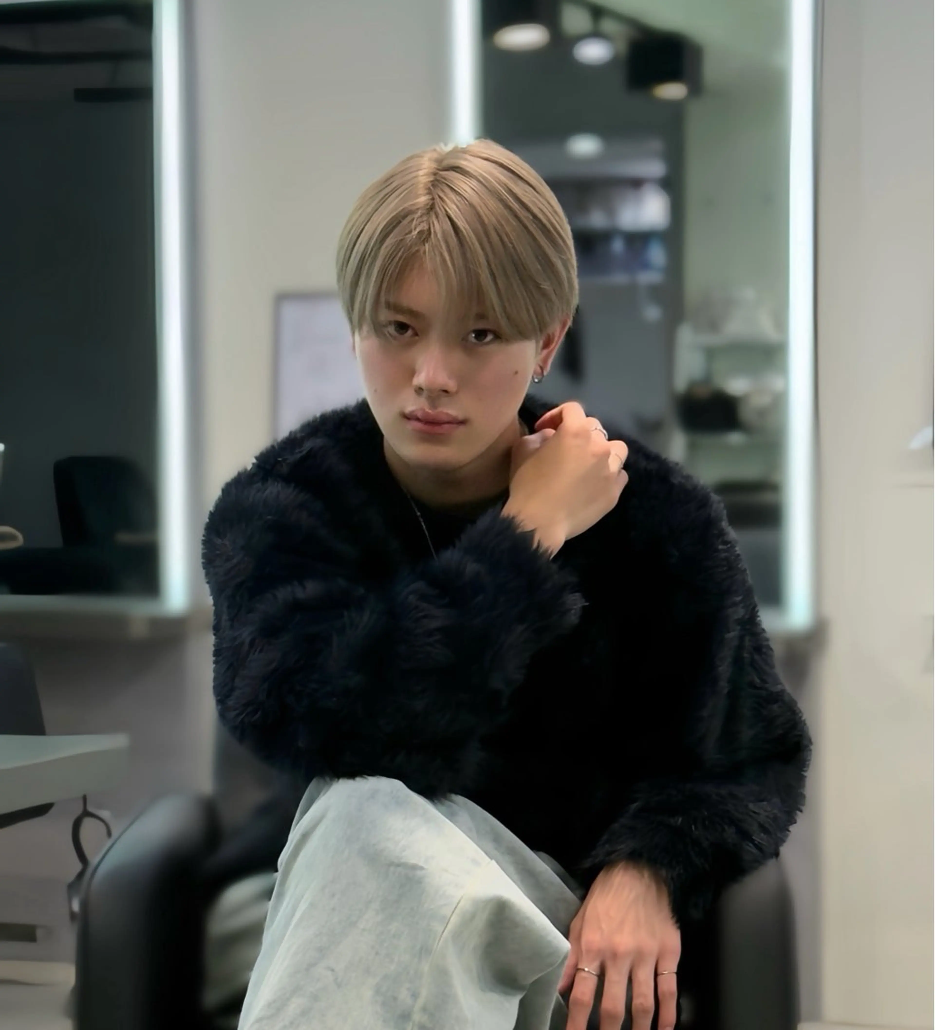 カラー メンズ メンズ韓国風 韓国メンズヘア☆ 韓国ヘアYUTOのヘアスタイル