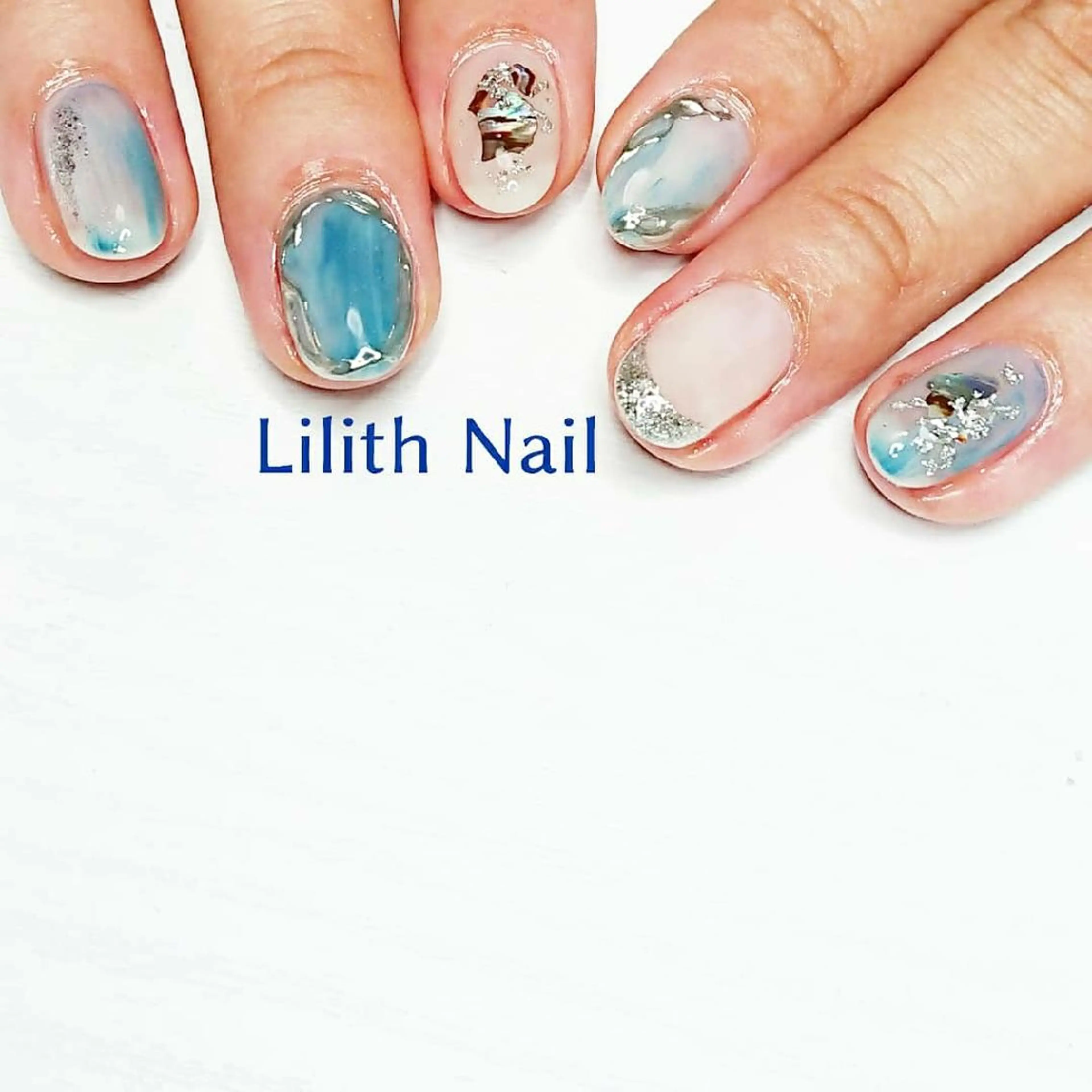 ネイル ニュアンスネイル ハンドネイル Lilith Nailのネイルデザイン