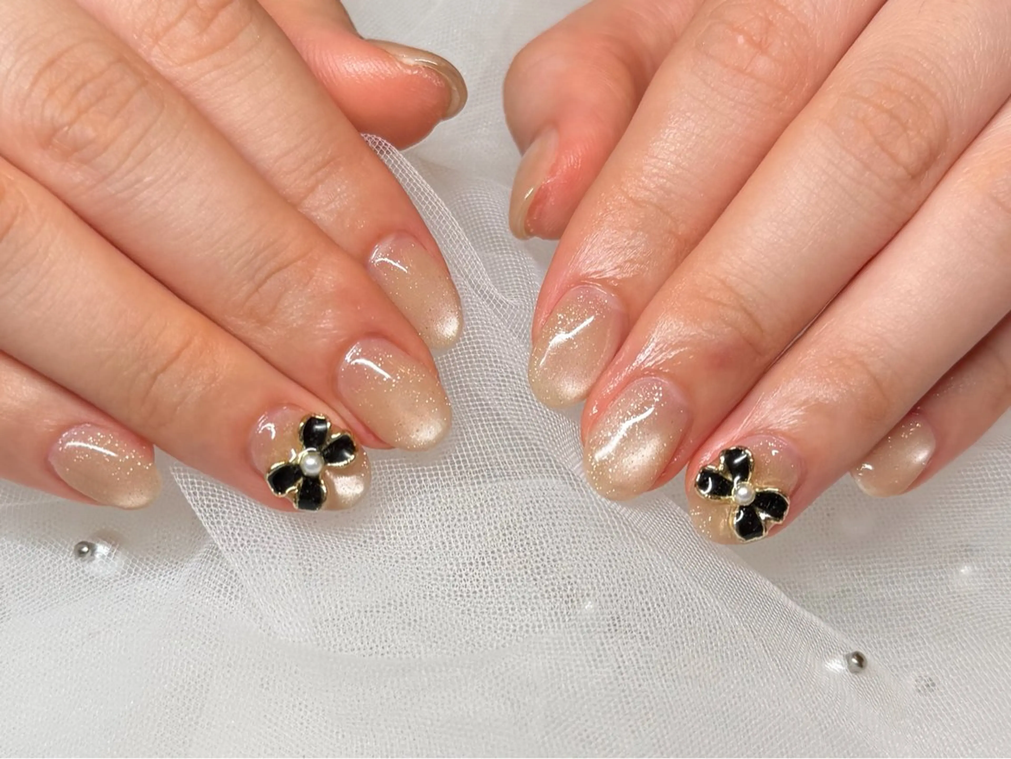 ネイル マグネットネイル マグネットワンカラー ワンカラーネイル ハンドネイル HazeGrass NAILのネイルデザイン
