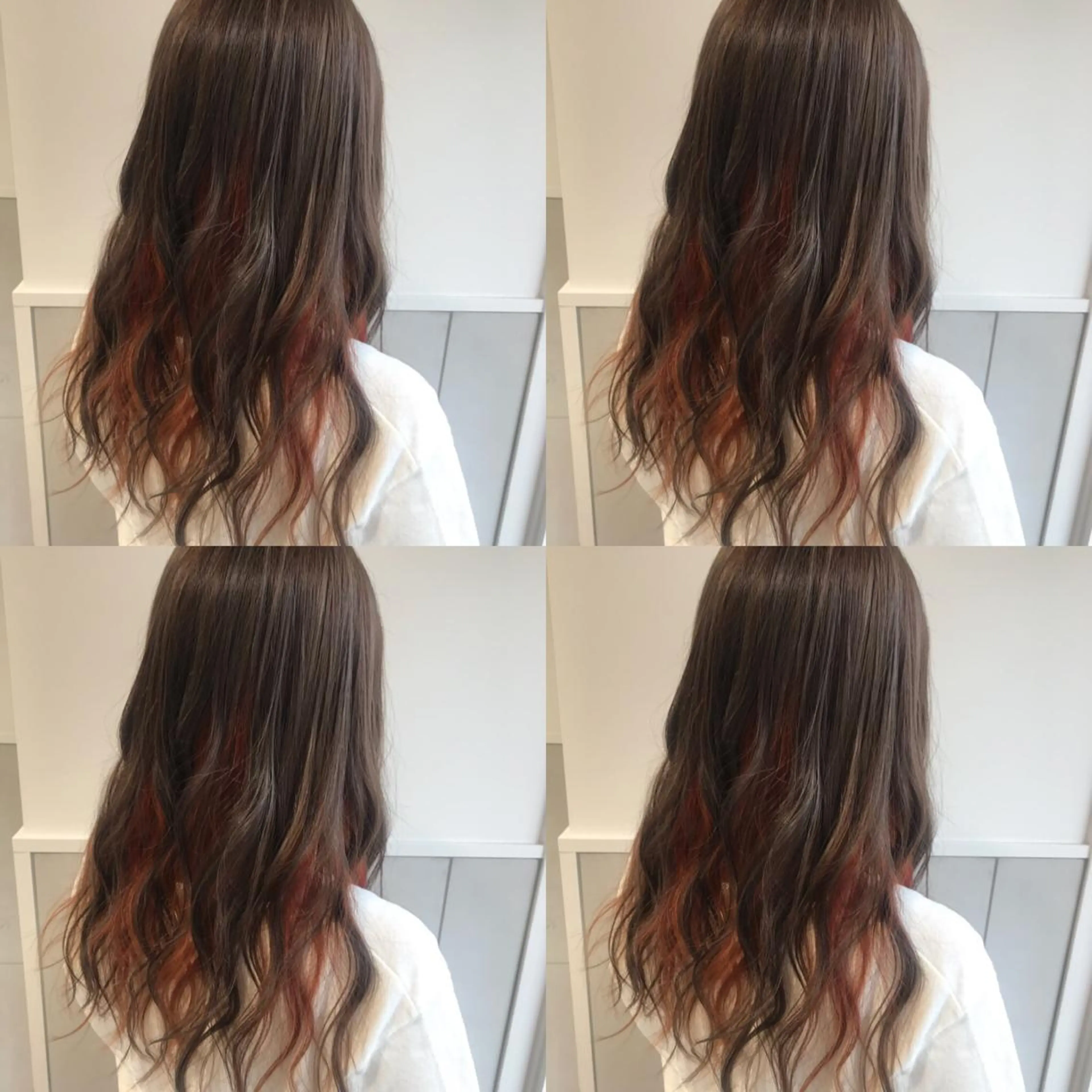 ロング カラー SALOWIN所属・小栗 麻衣のヘアスタイル