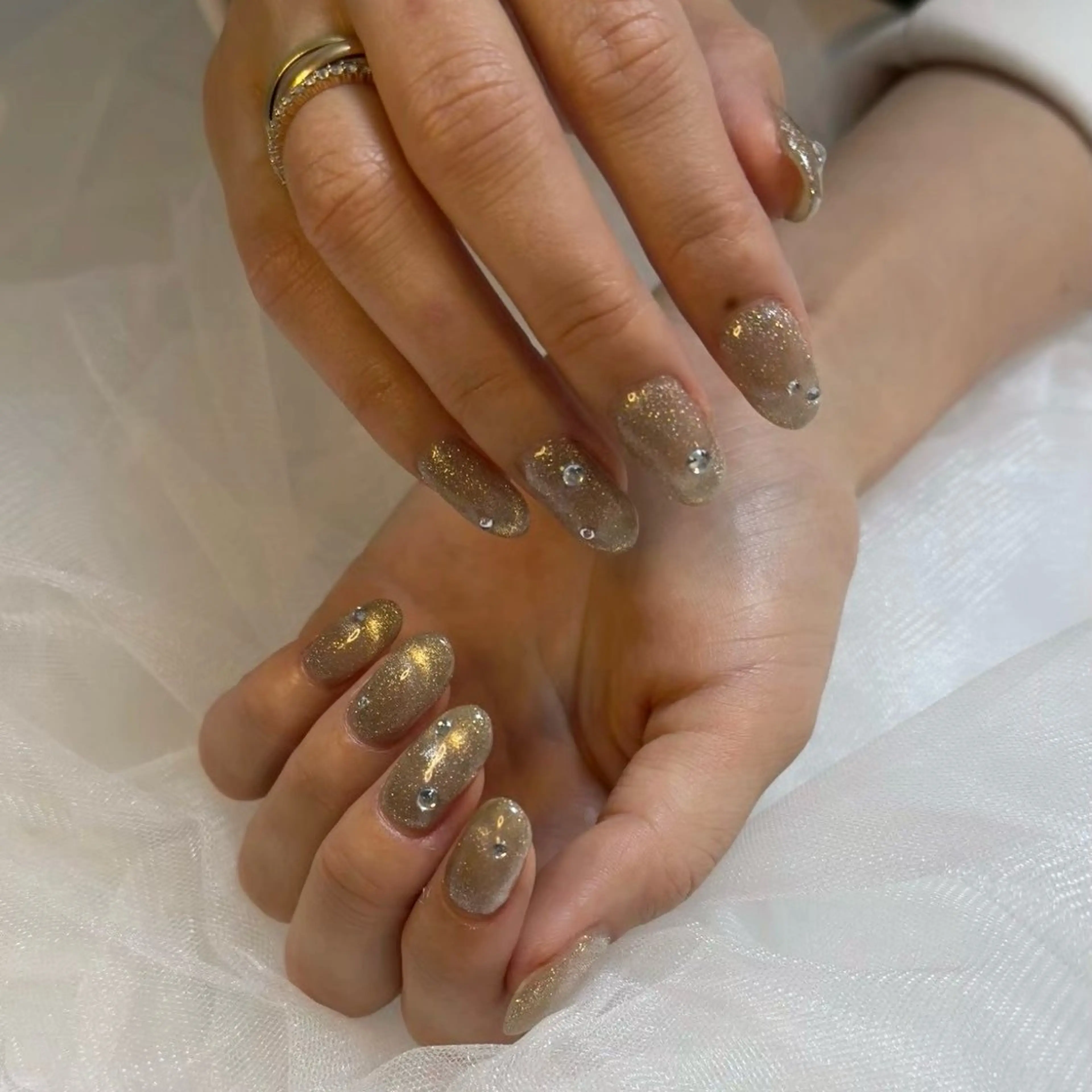 ネイル StellaNail 不動前yui🩵のネイルデザイン