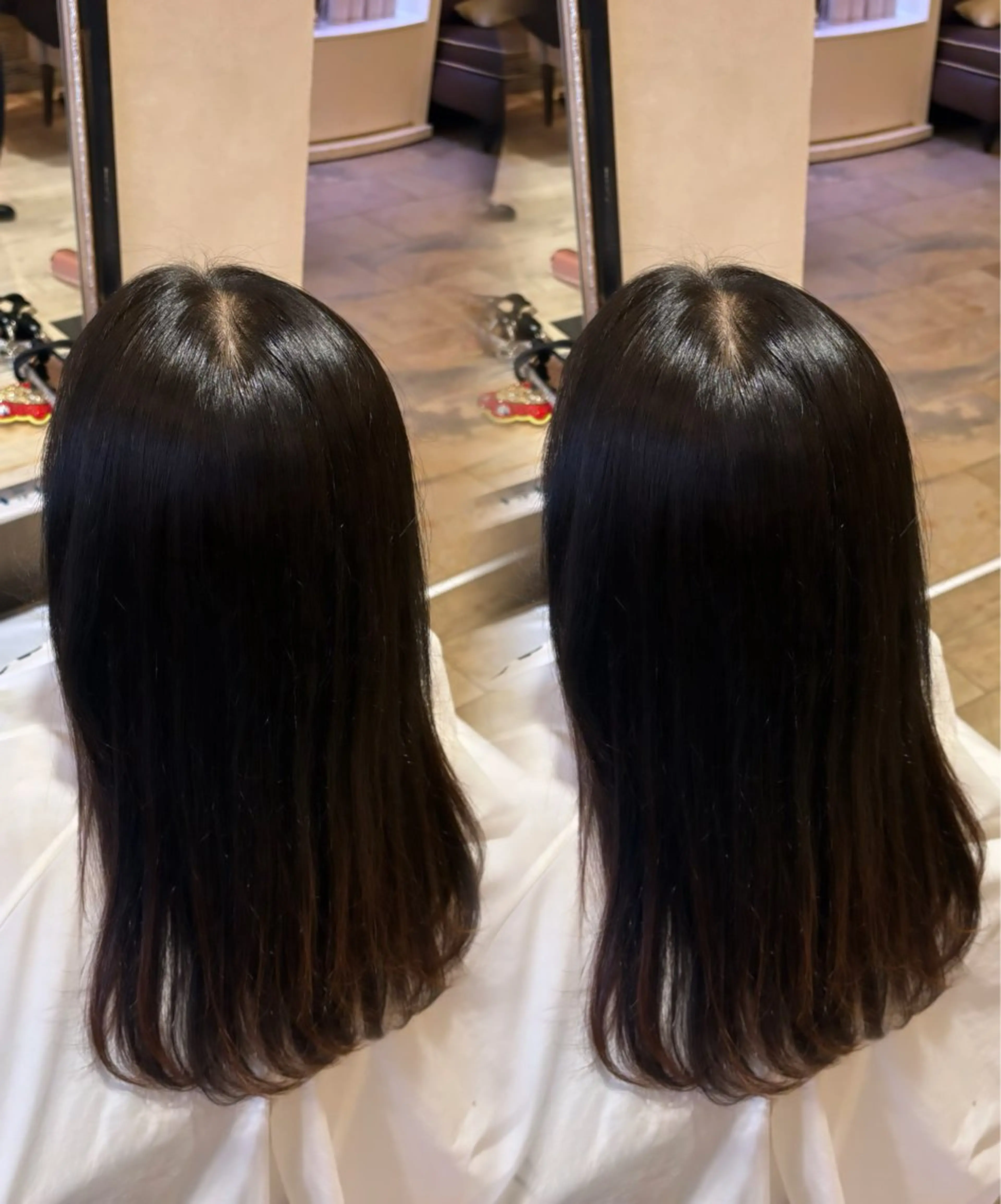 セミロング ヘッドスパ 杉本 奈々美のヘアスタイル