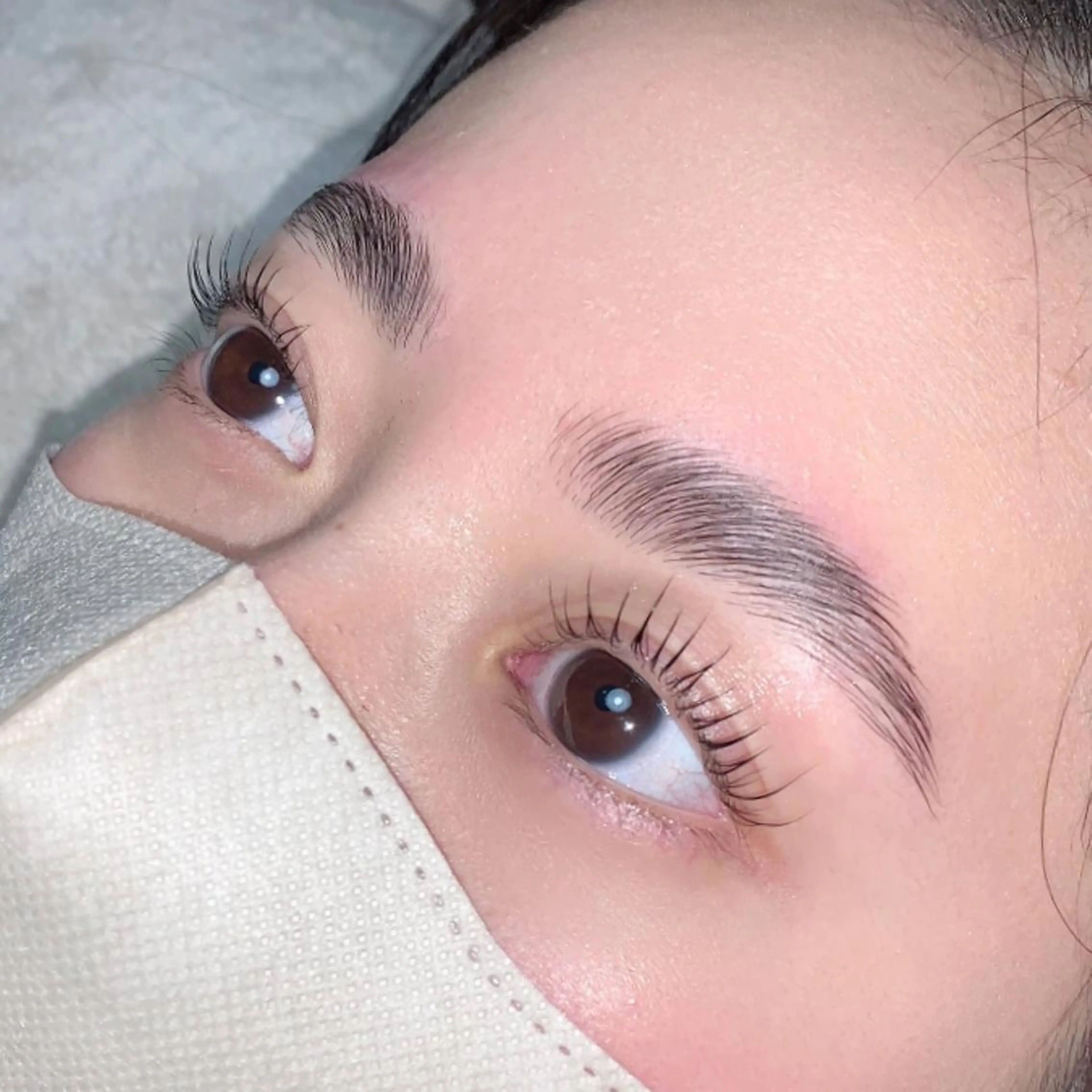 アイブロウ マツエク・マツパ アイボリー .のマツエク・マツパデザイン