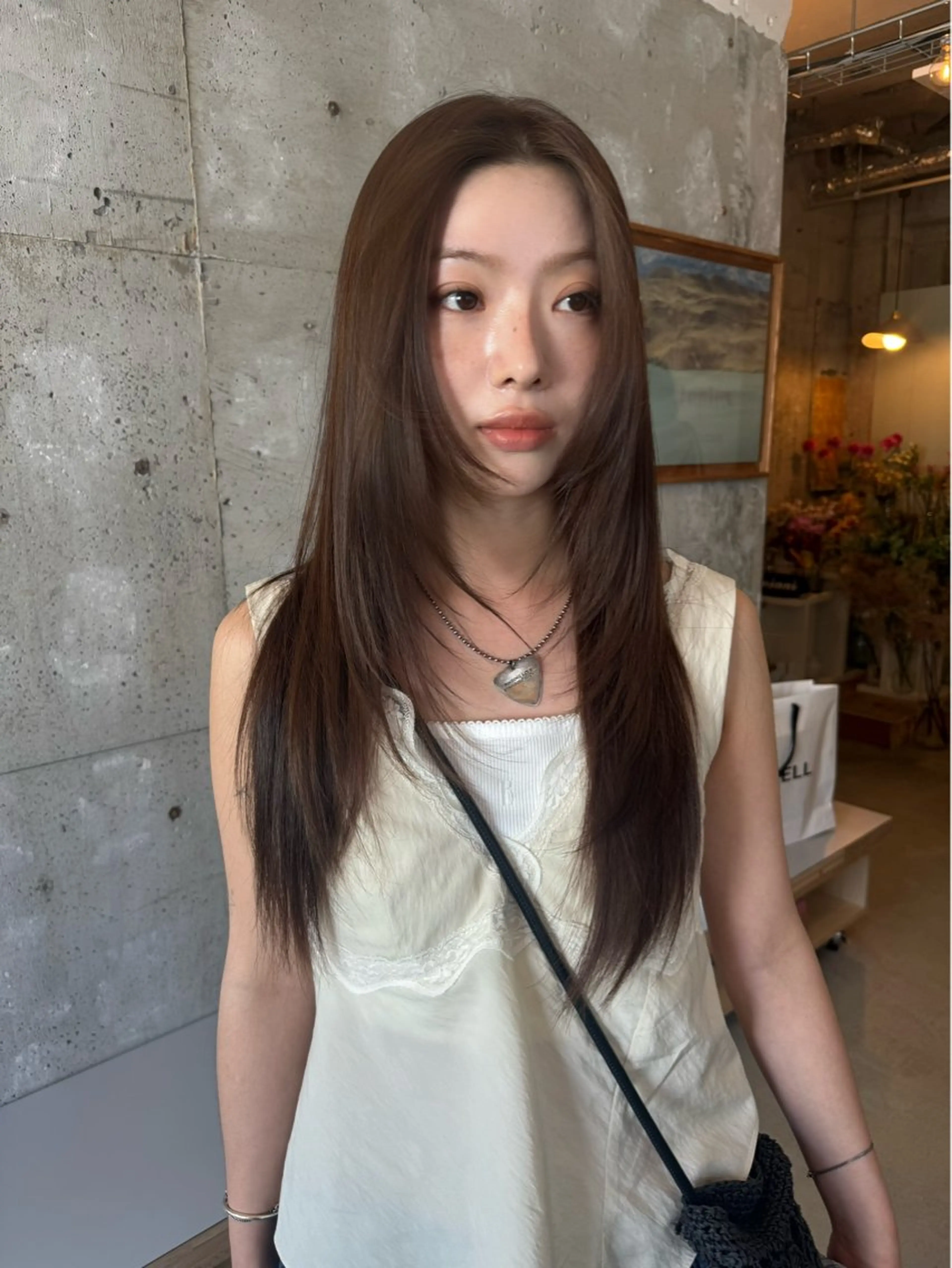 ロング カラー カット ヘアカラー トリートメント misa___boo MISAのヘアスタイル