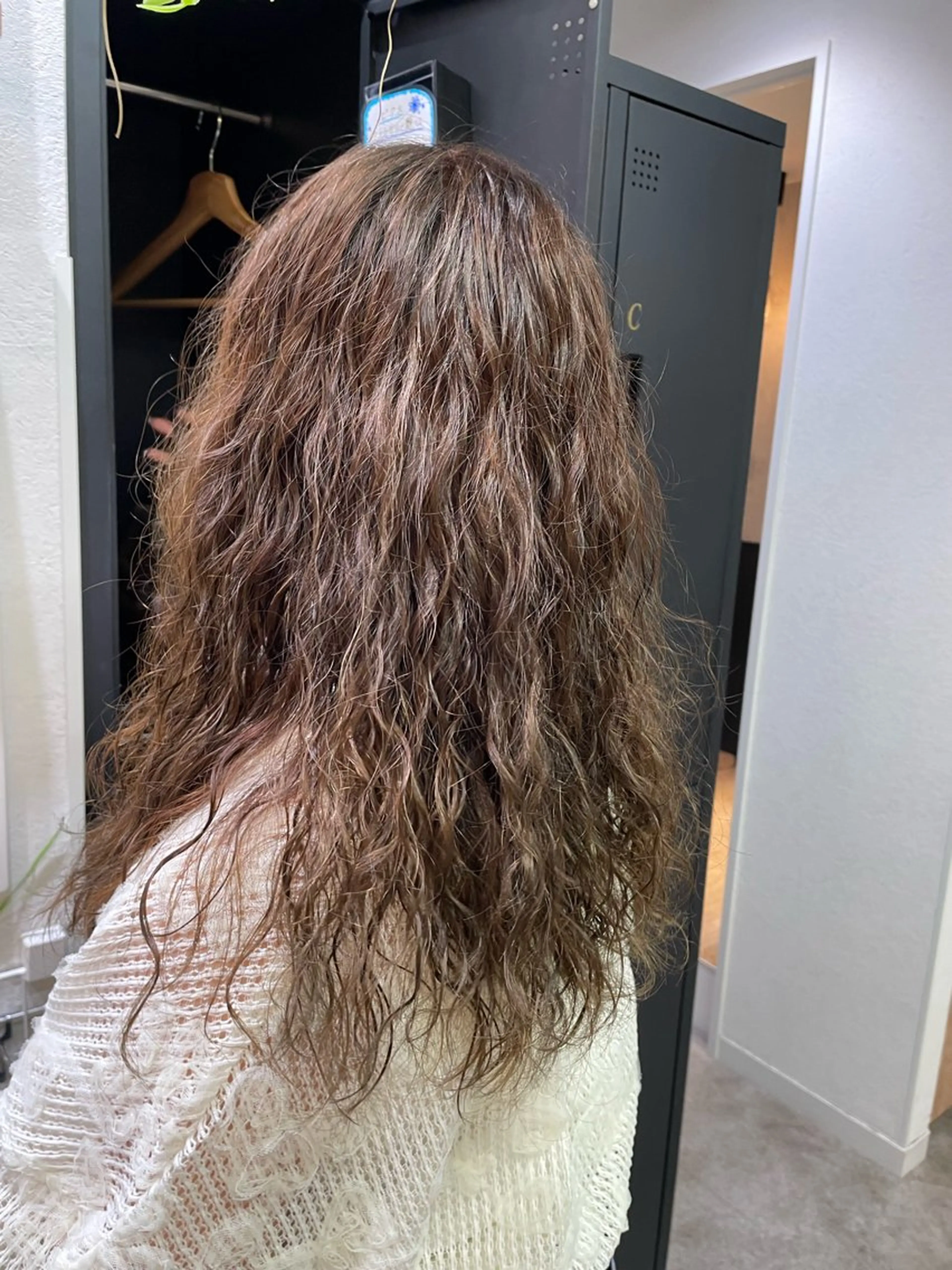 セミロング カラー パーマ カット ヘアカラー パーマ トリートメント 🎀レイヤー/パーマ カラー/ai🎀のヘアスタイル