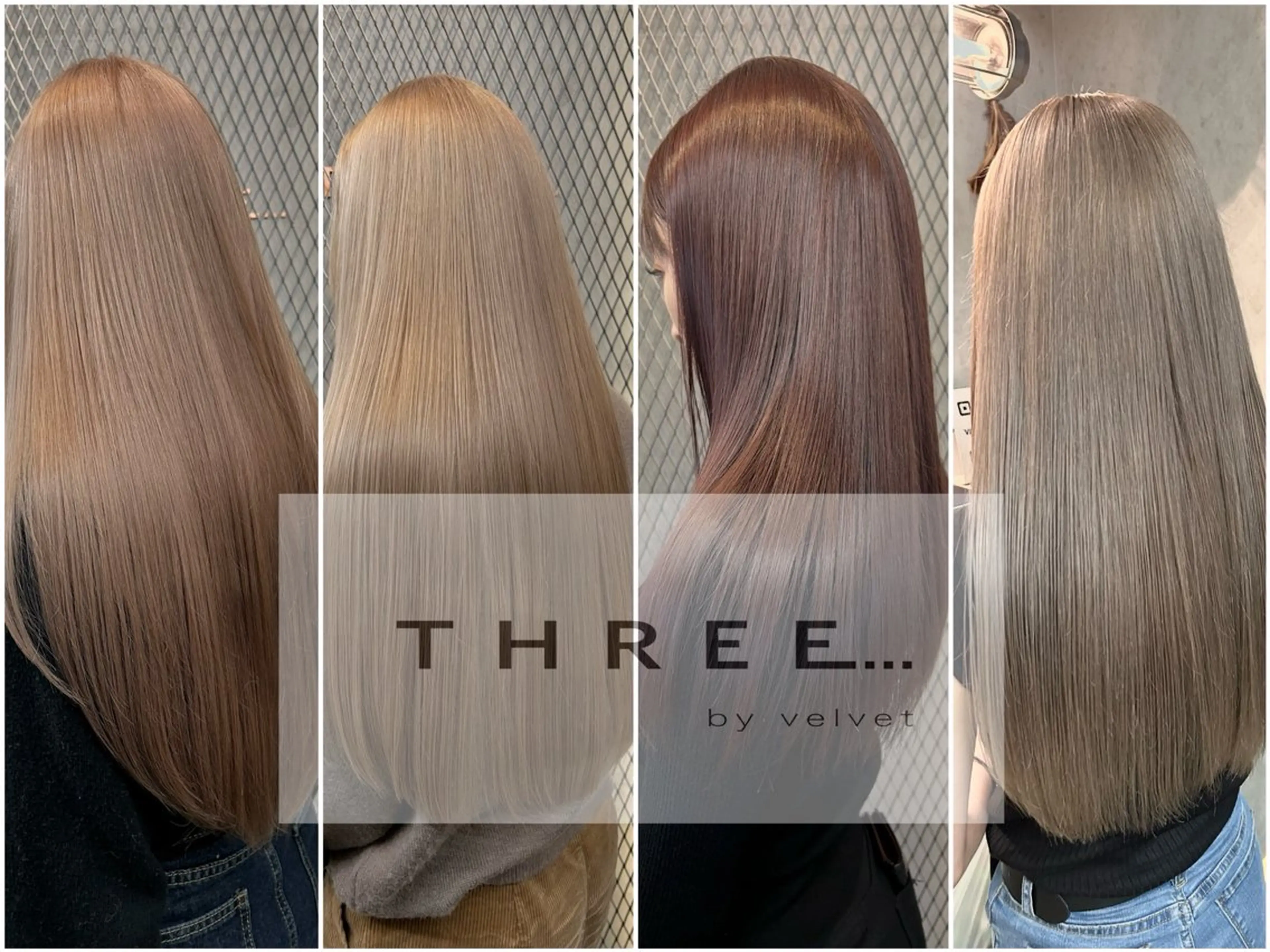 ロング カラー カット ヘアカラー トリートメント Haru/THREE …by velvetのヘアスタイル