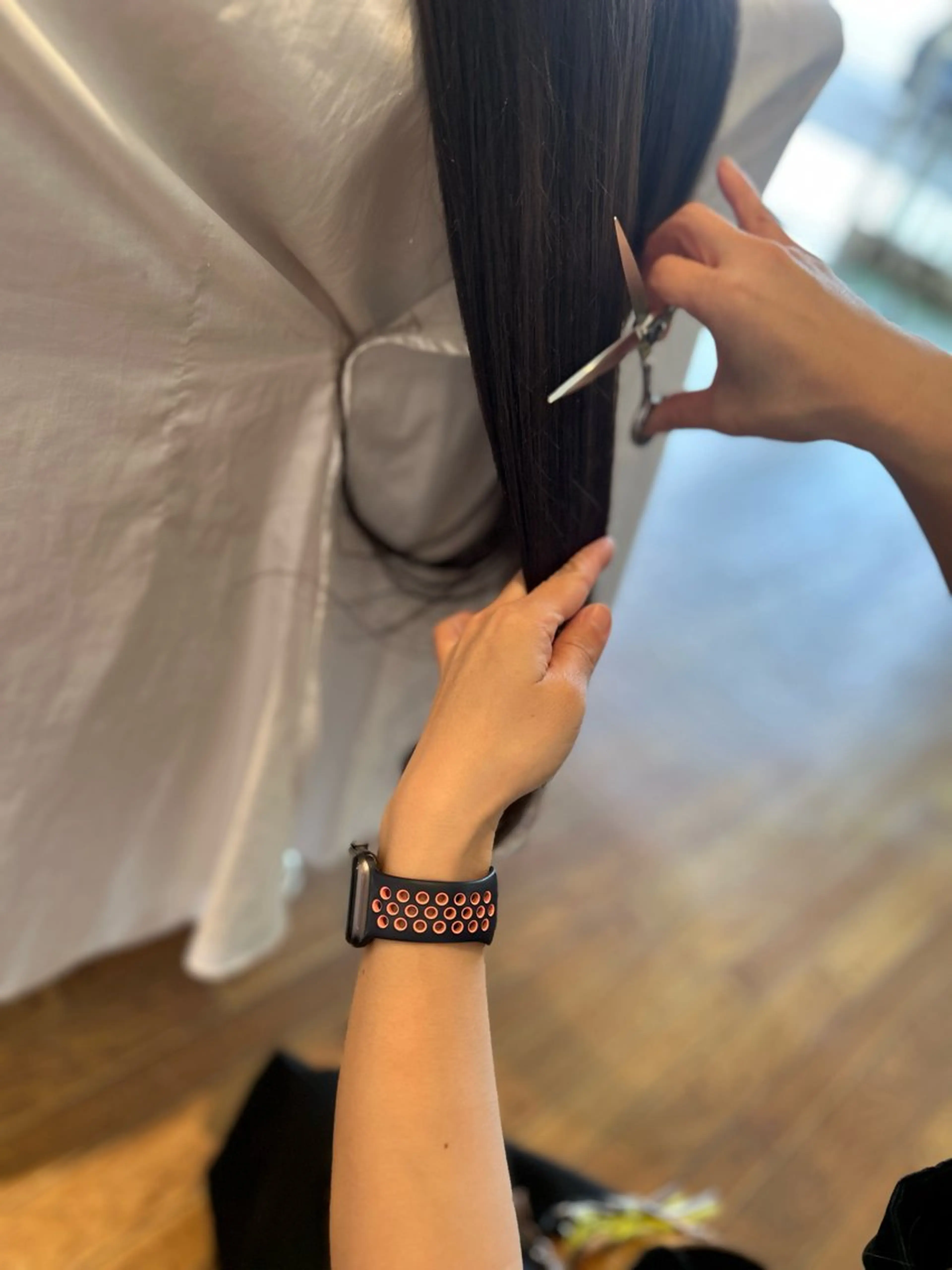 ロング カット ヘアカラー ヘッドスパ ナチュラルオーブン大村店所属・ナチュラルオーブン 大村店🍀深松孝枝のヘアスタイル