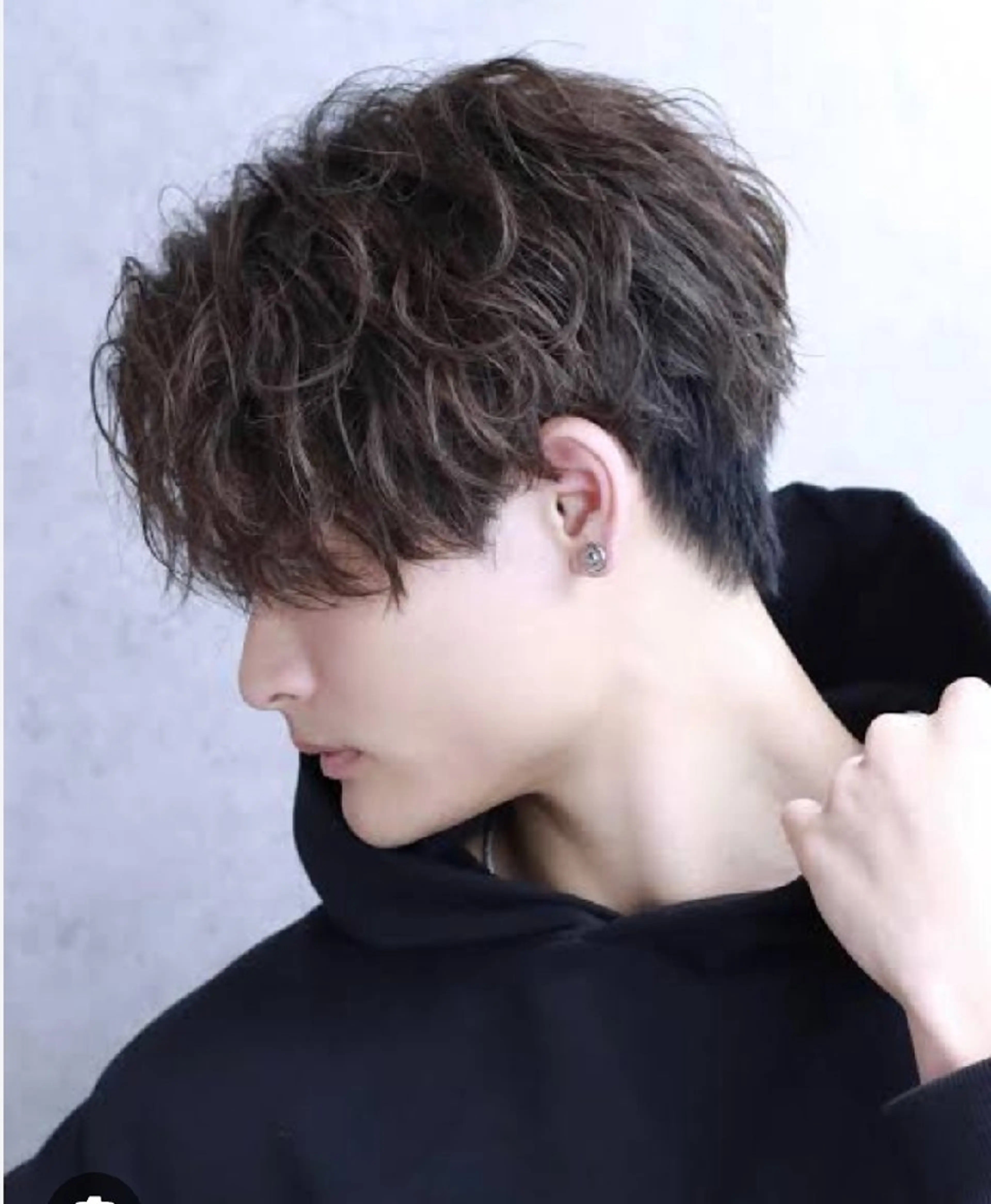 【男性限定】✨カット➕️パーマ 眉カットサービス✨の写真