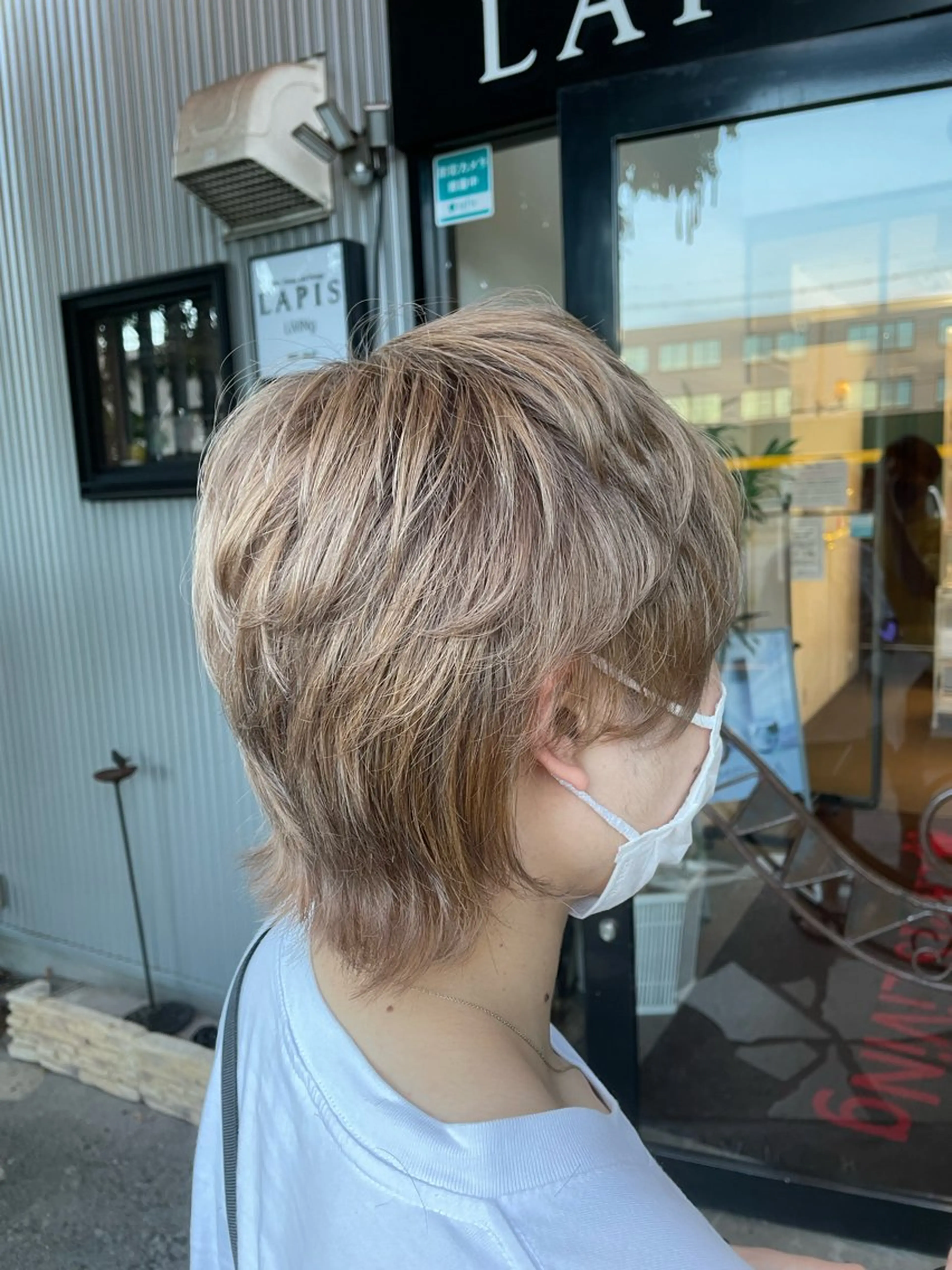 ショート カラー 矢口 直樹のヘアスタイル