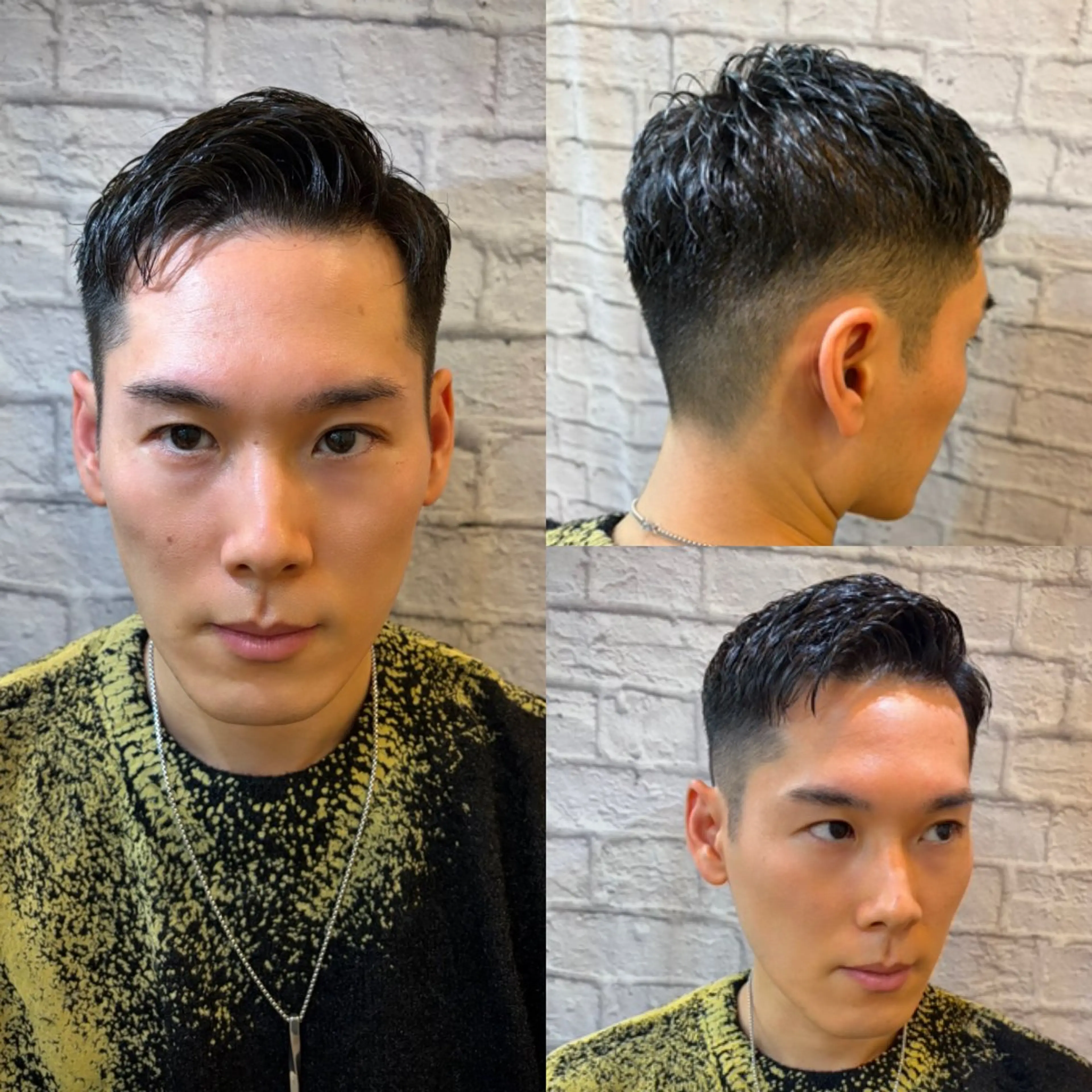 ショート ショートヘア 【メンズパーマ/フェ ード特化】小野田悠希のヘアスタイル