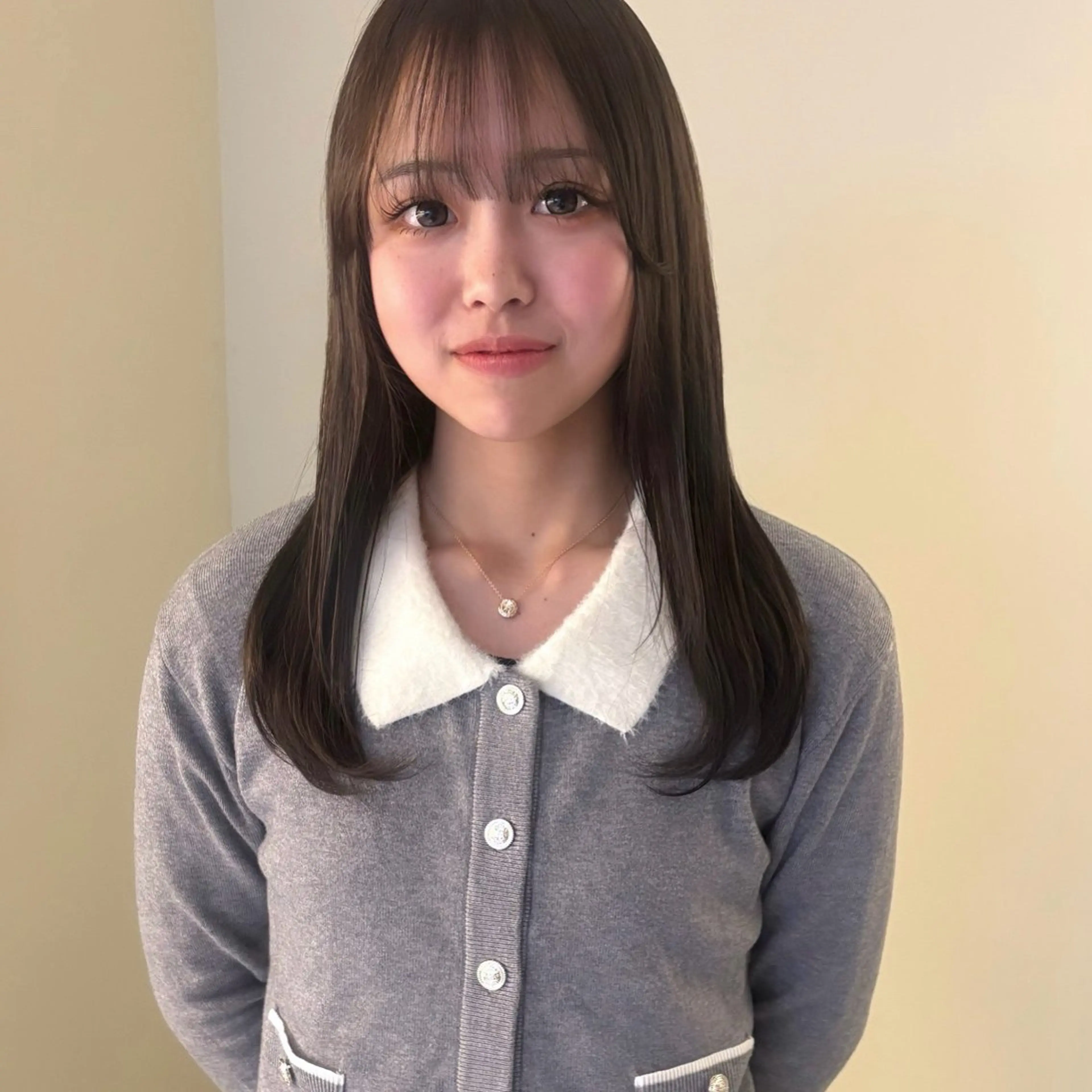 【4月限定！🎀.*】透明感カラー＋髪質改善カシミア2 𝘀𝘁𝗲𝗽トリートメント𓍯の写真