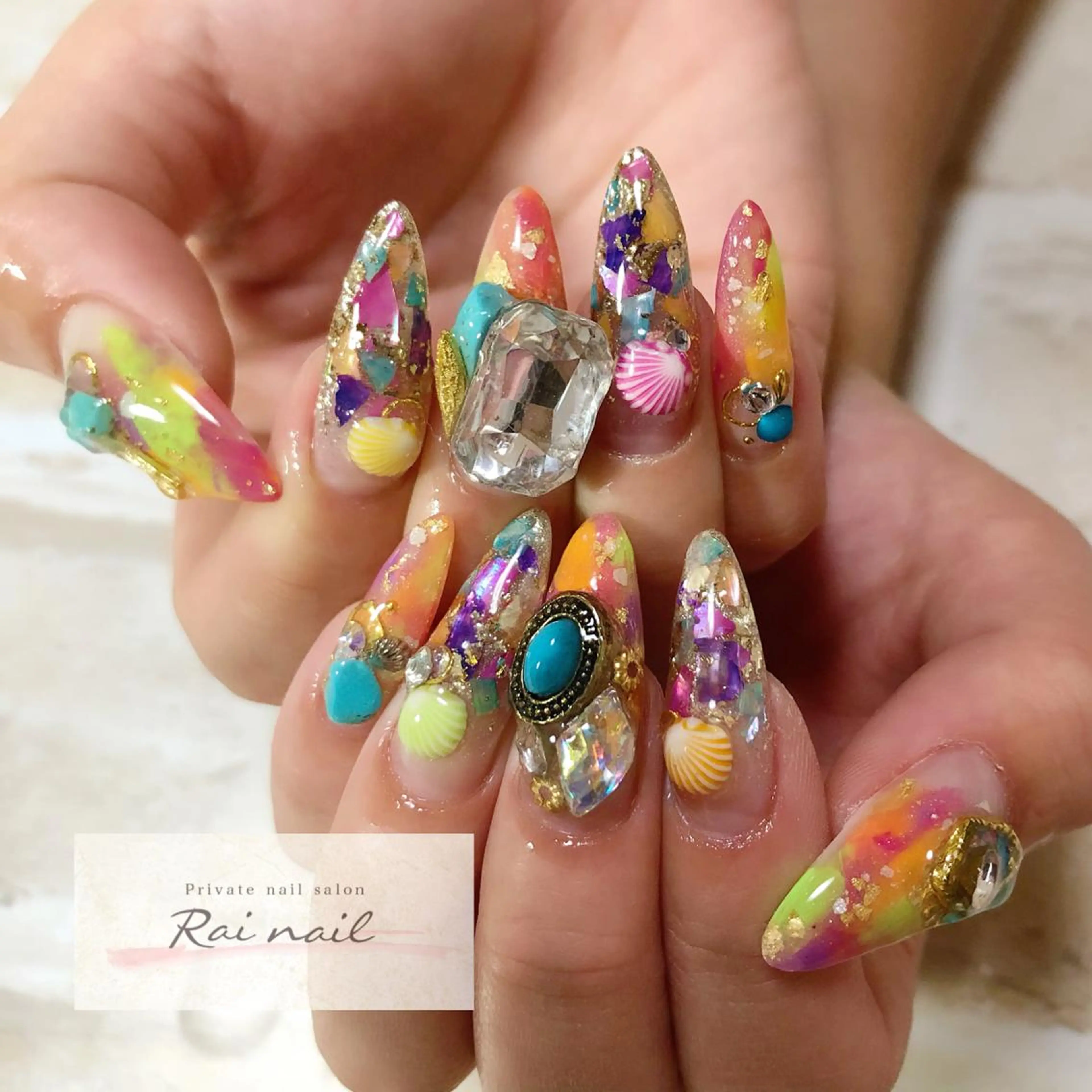 ネイル Rai nail_ Risaのネイルデザイン