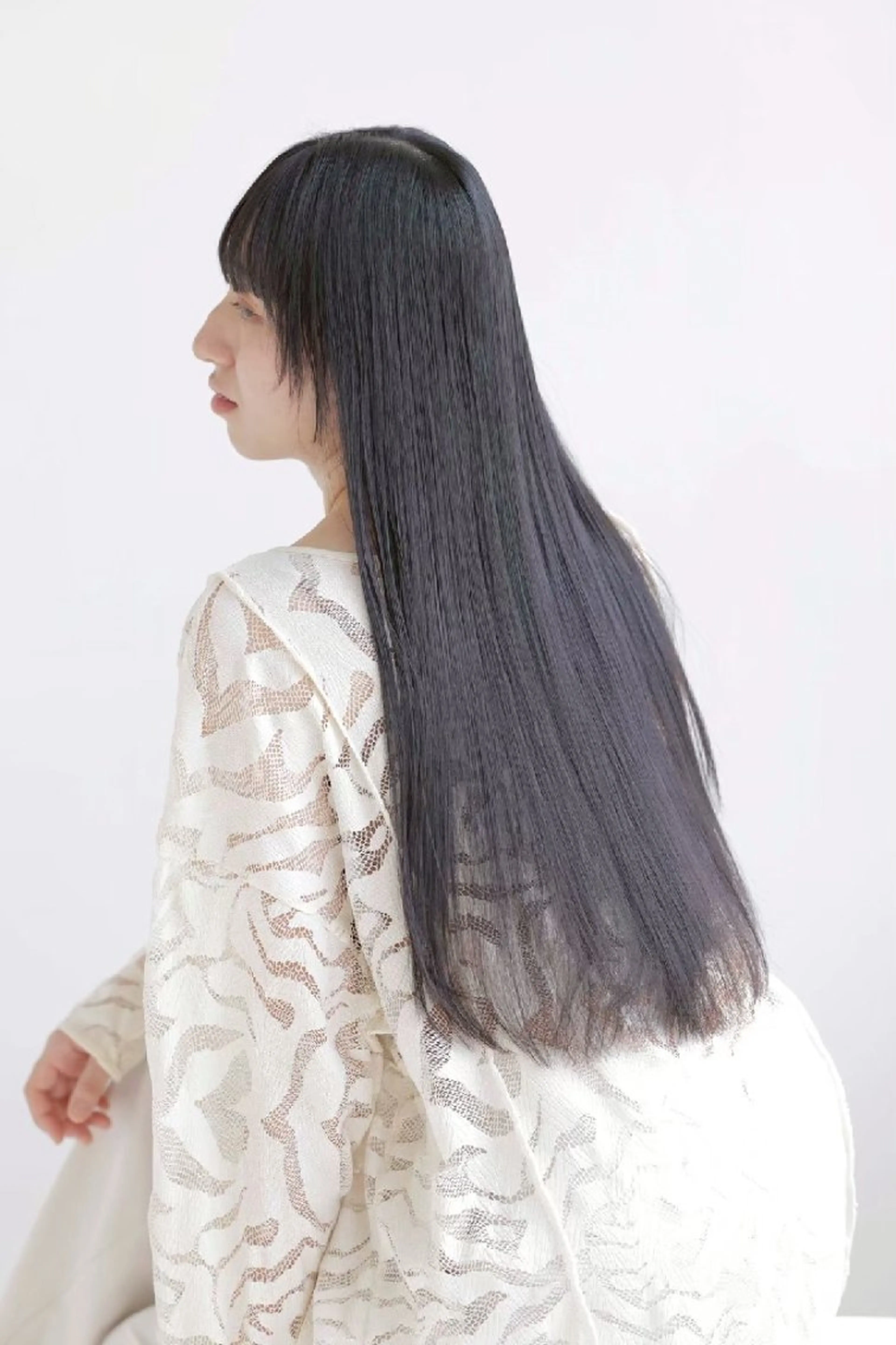 カラー 束感まつぱ🥑🤍 NATUKI🤍のヘアスタイル