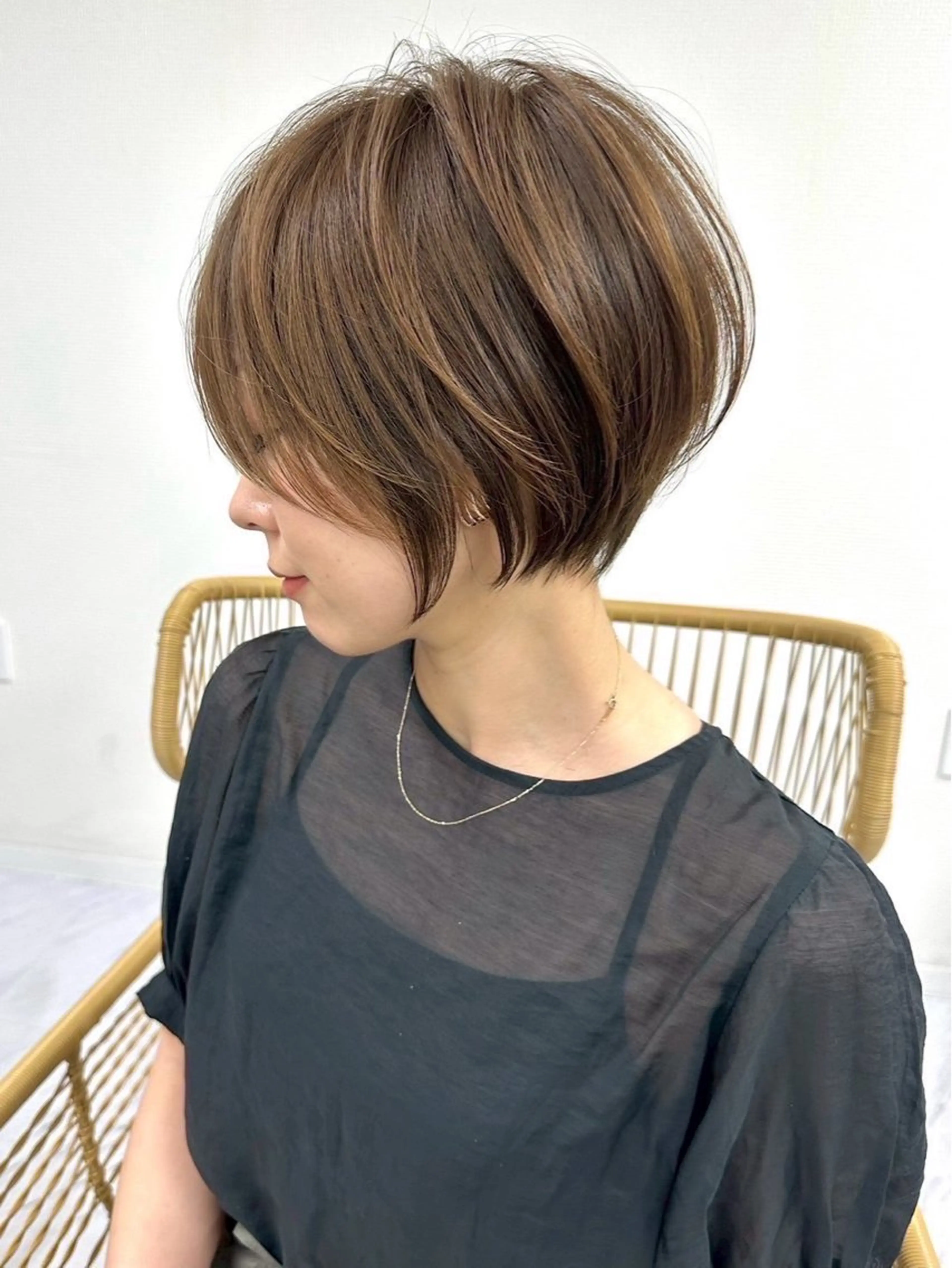 ショート カット ヘアカラー 鈴木 南のヘアスタイル