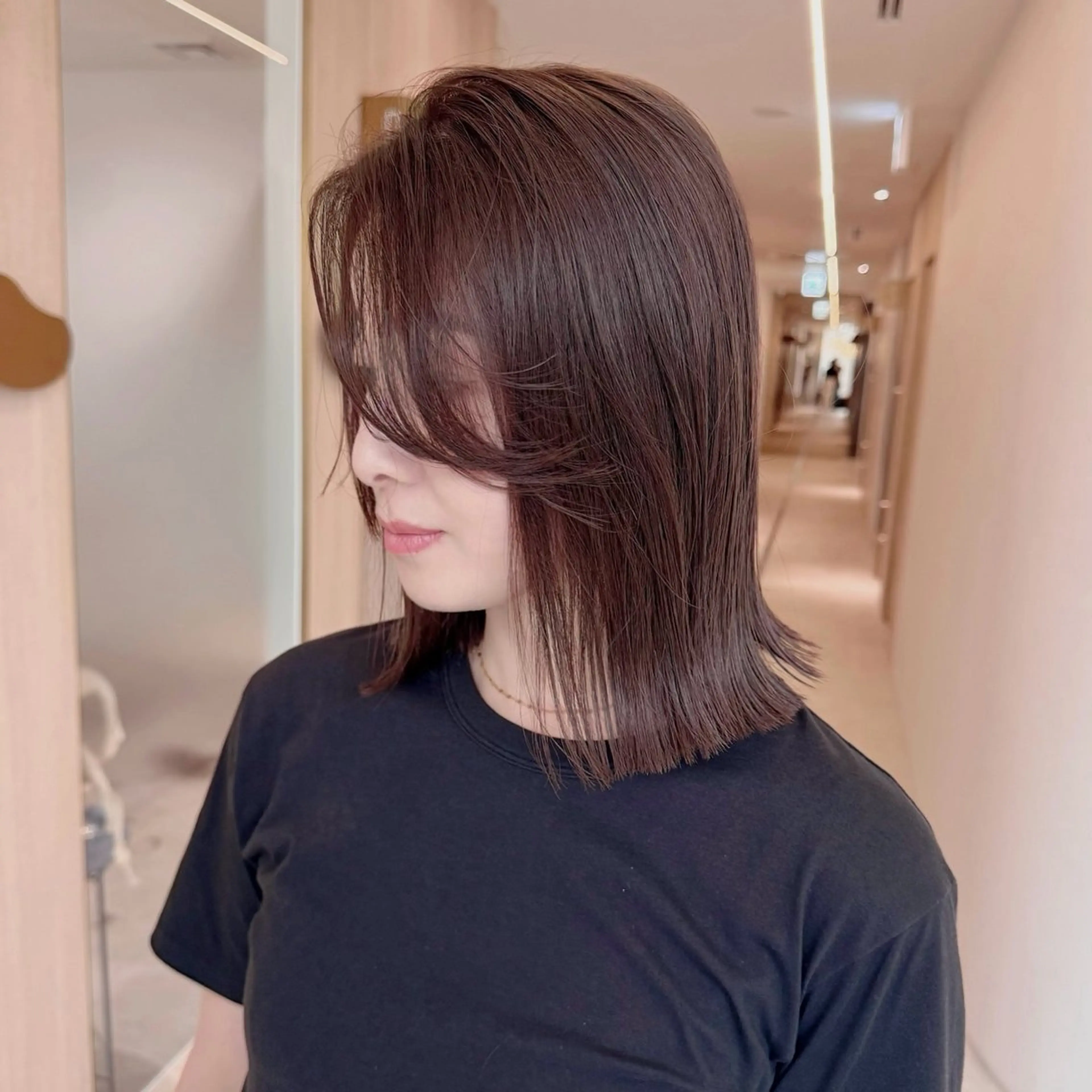 セミロング カット ヘアカラー トリートメント foto所属・カット特化 /BLUET/新宿のヘアスタイル