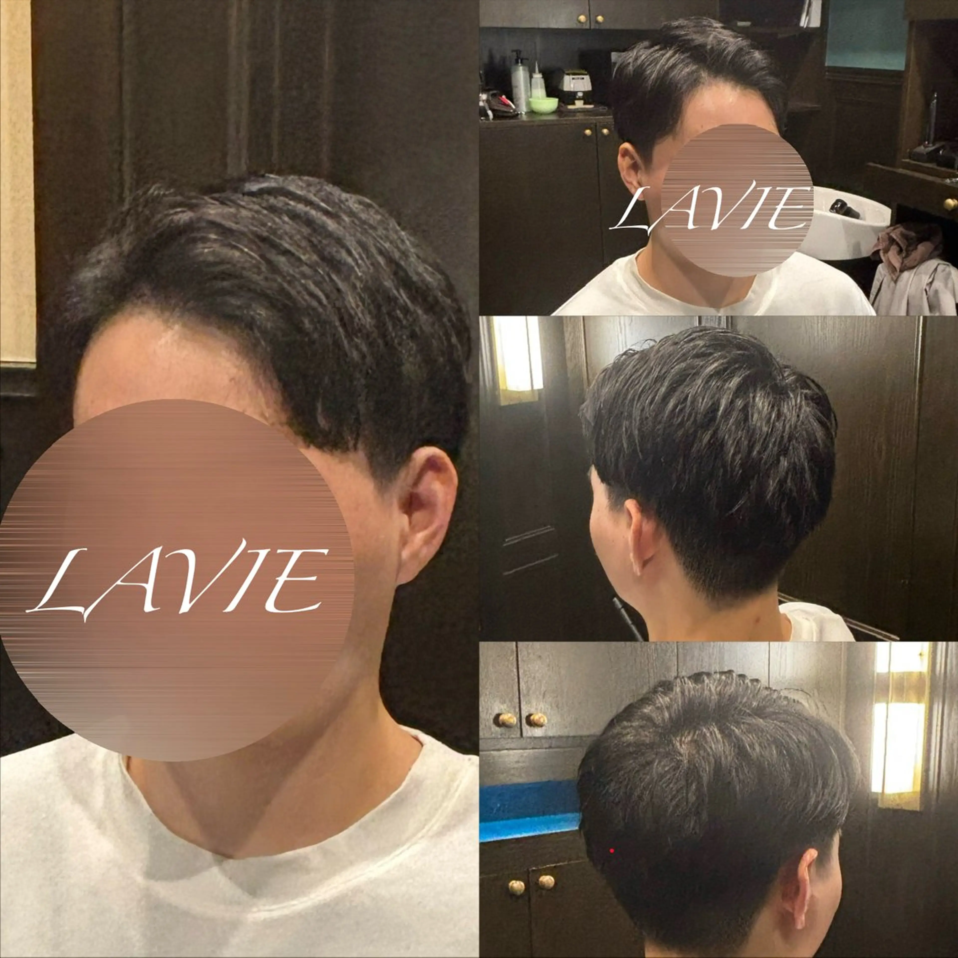 ショート メンズ 長岡 快樹のヘアスタイル