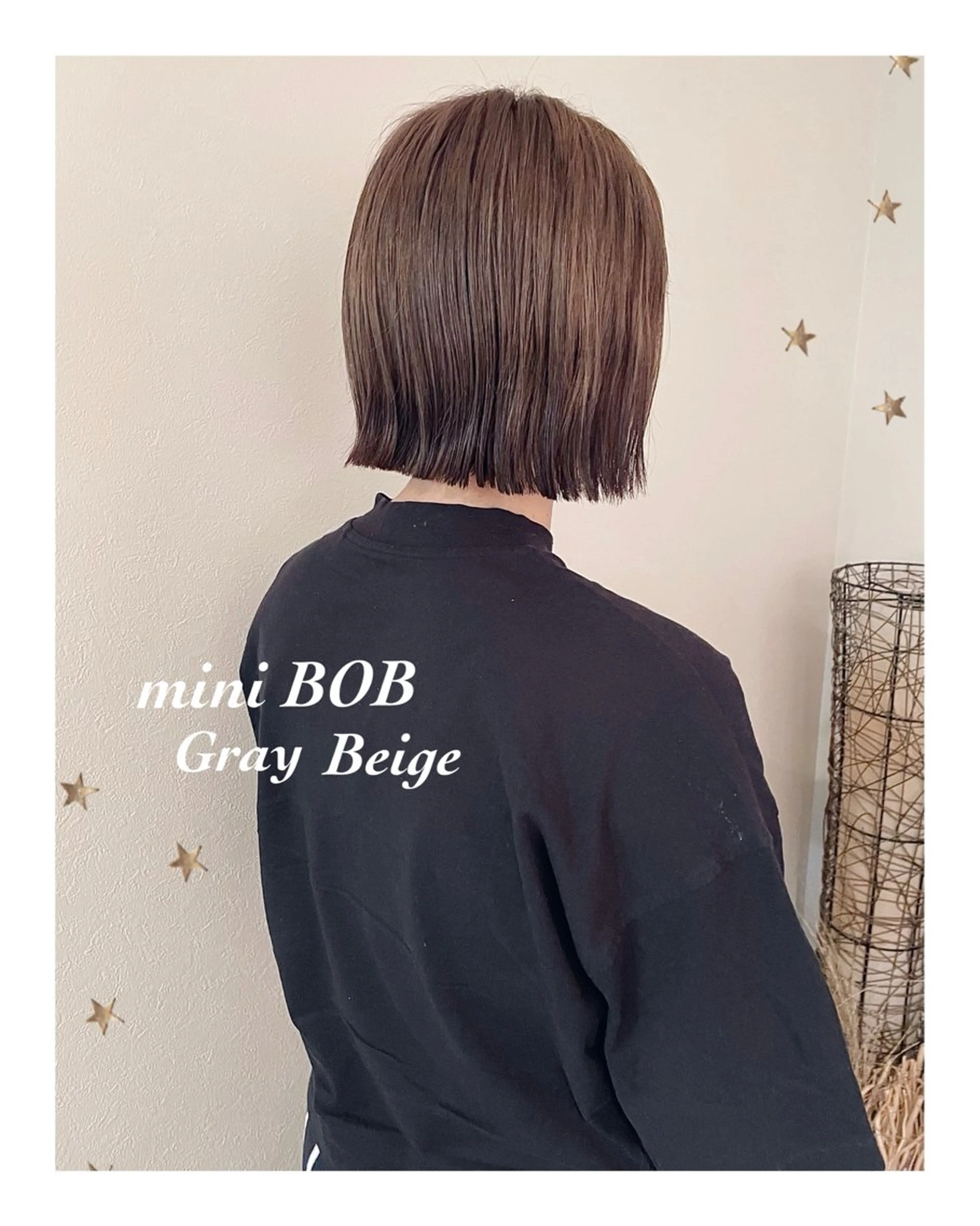 ショート カラー カット ヘアカラー 市川 千夏のヘアスタイル