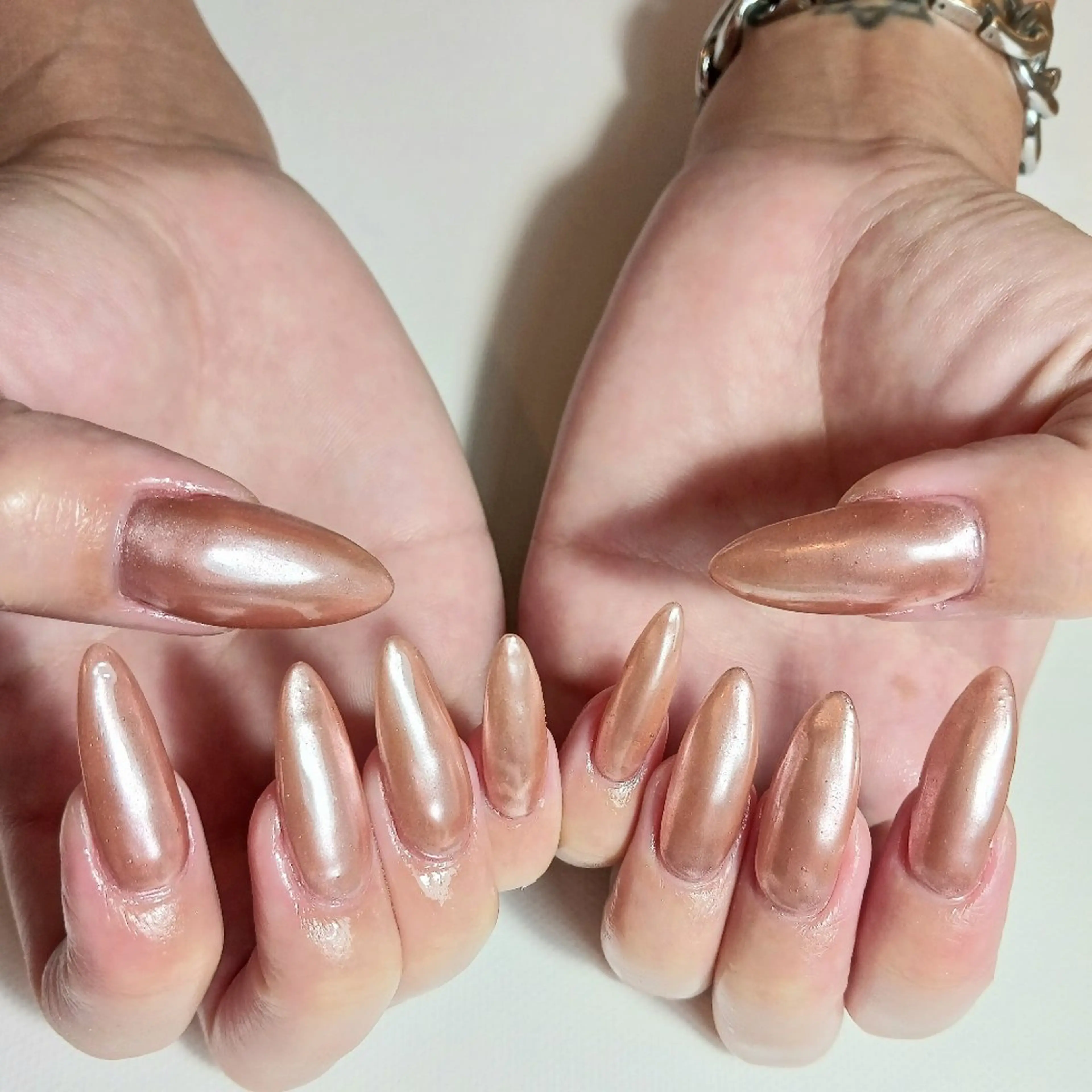 ネイル ジェルネイル ロングネイル ミラーネイル 持ち込み オフィスネイル ハンドネイル owlnail /持込みデザイン専門のネイルデザイン