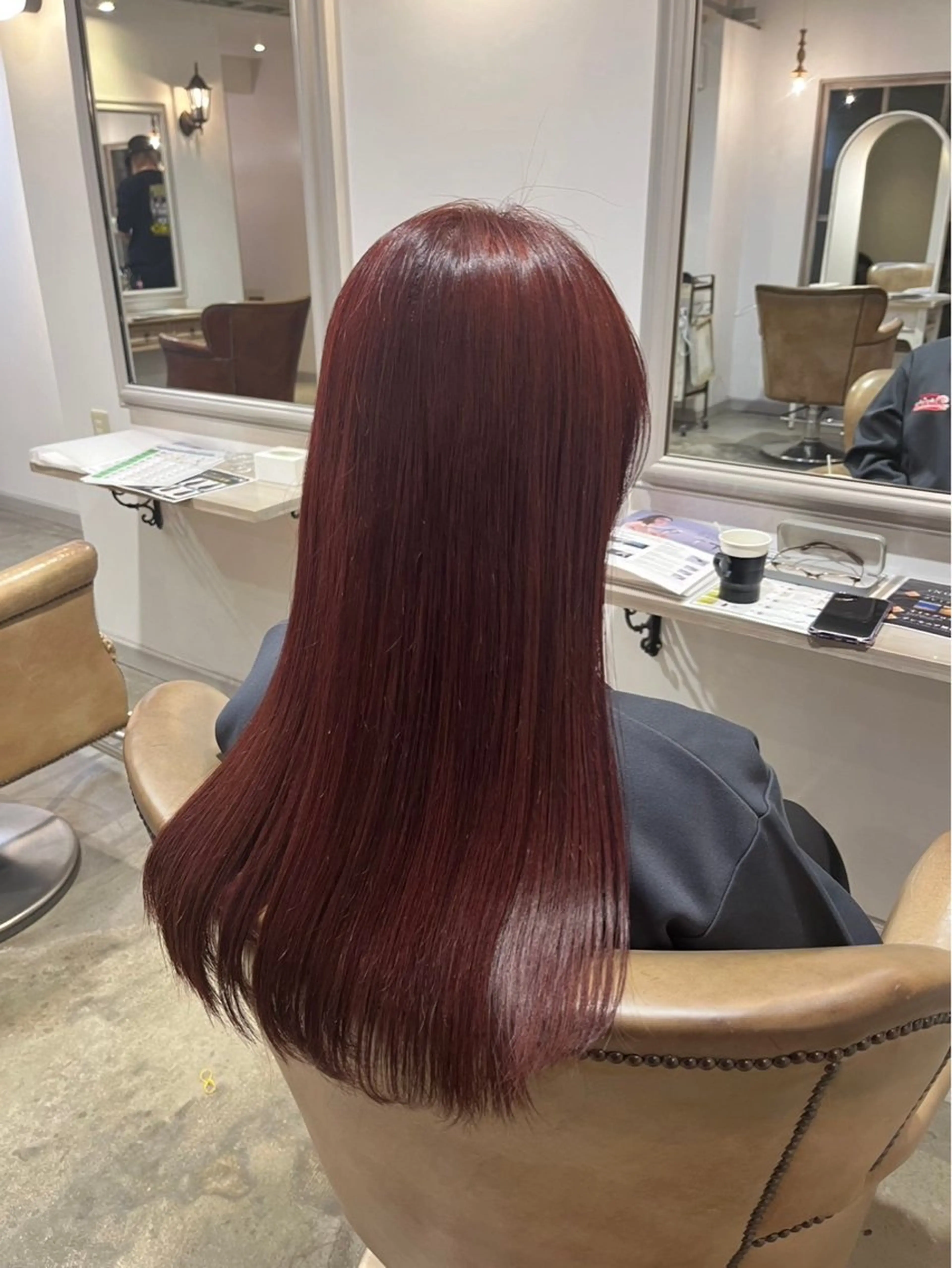 ロング カット ヘアカラー 髪質改善／似合わせ ショート／芝　圭佑のヘアスタイル