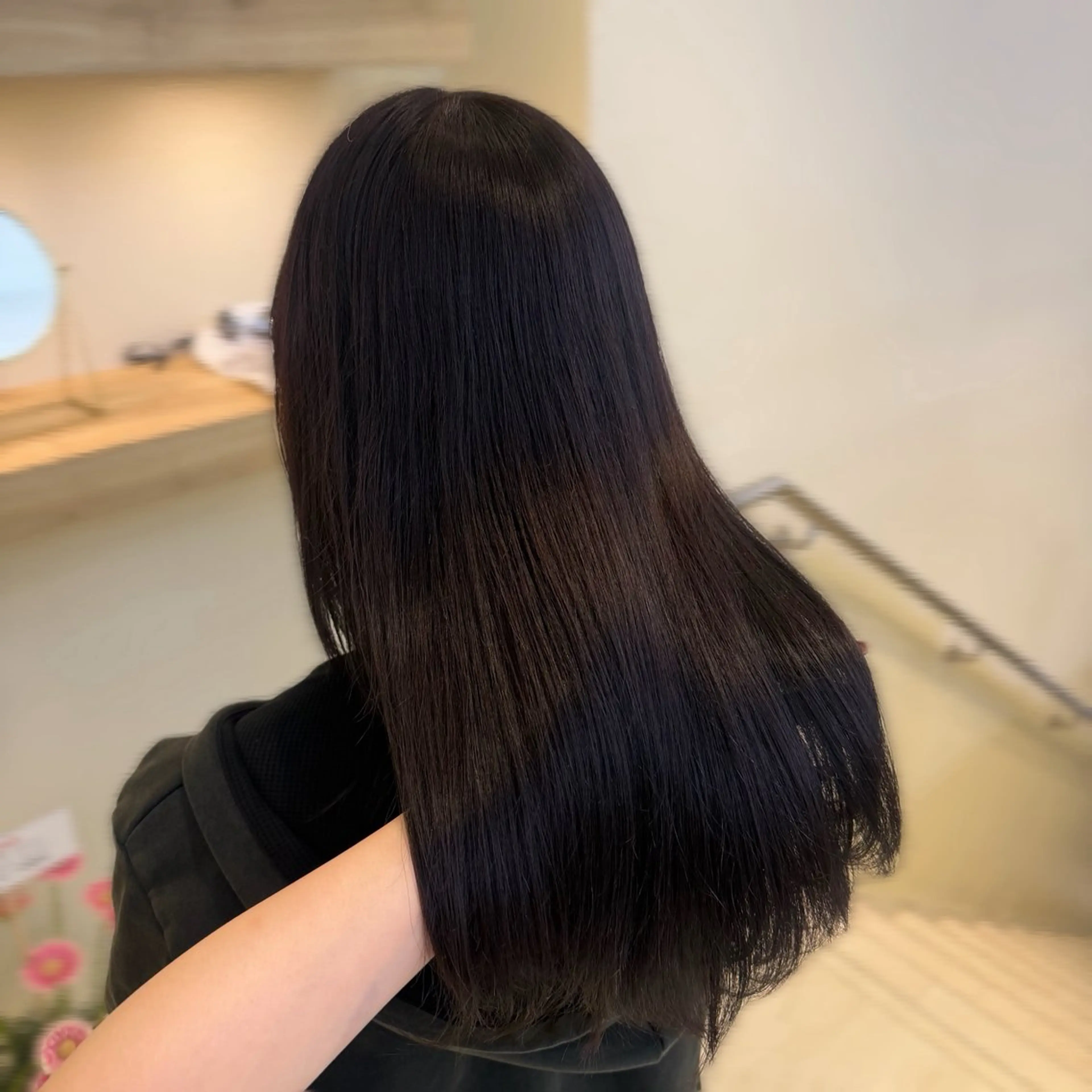 ロング ヘアカラー トリートメント 透明感カラー🫧 韓国ヘア/タマキ🎀のヘアスタイル