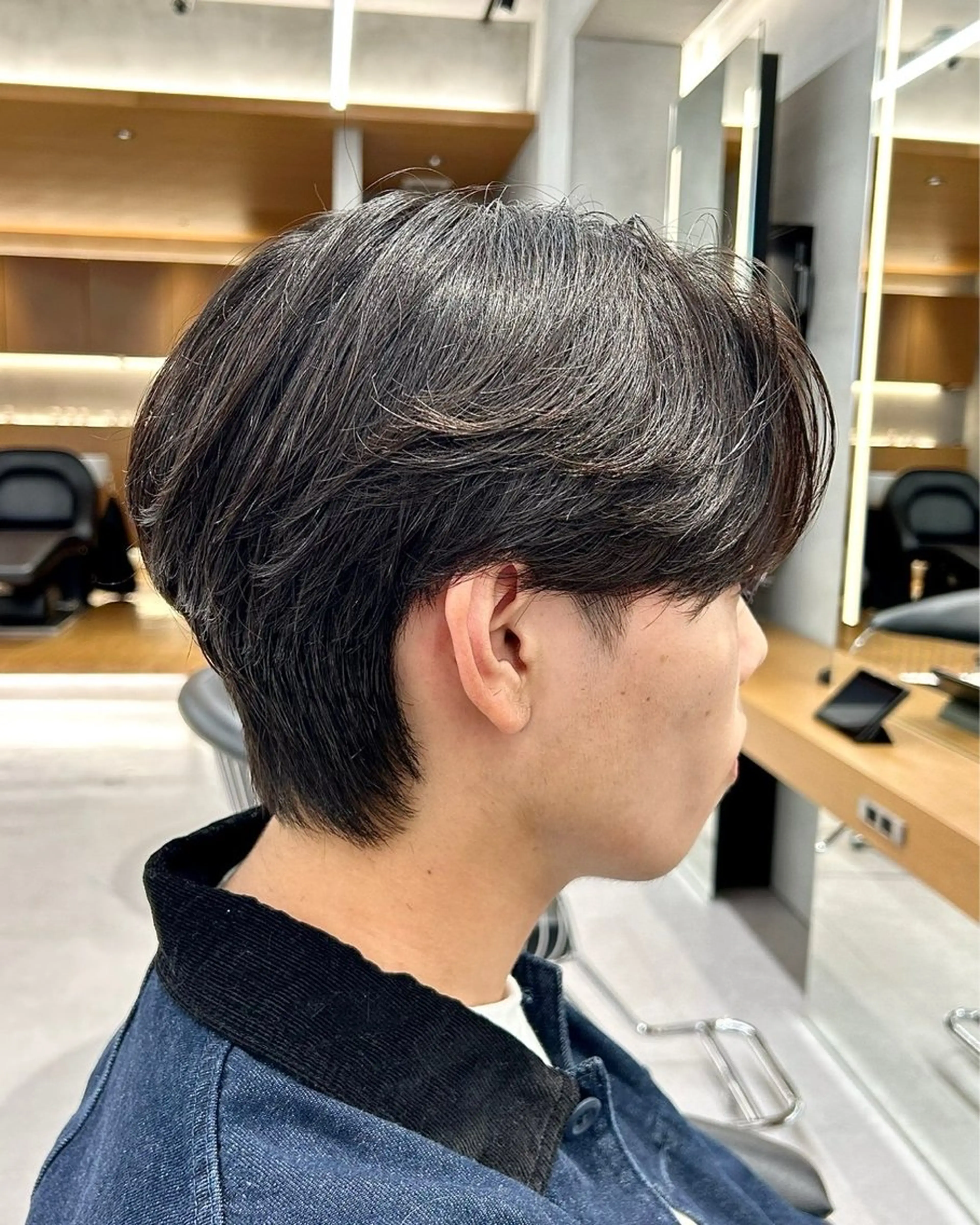 メンズ センターパート/ 暖色カラーayuのヘアスタイル