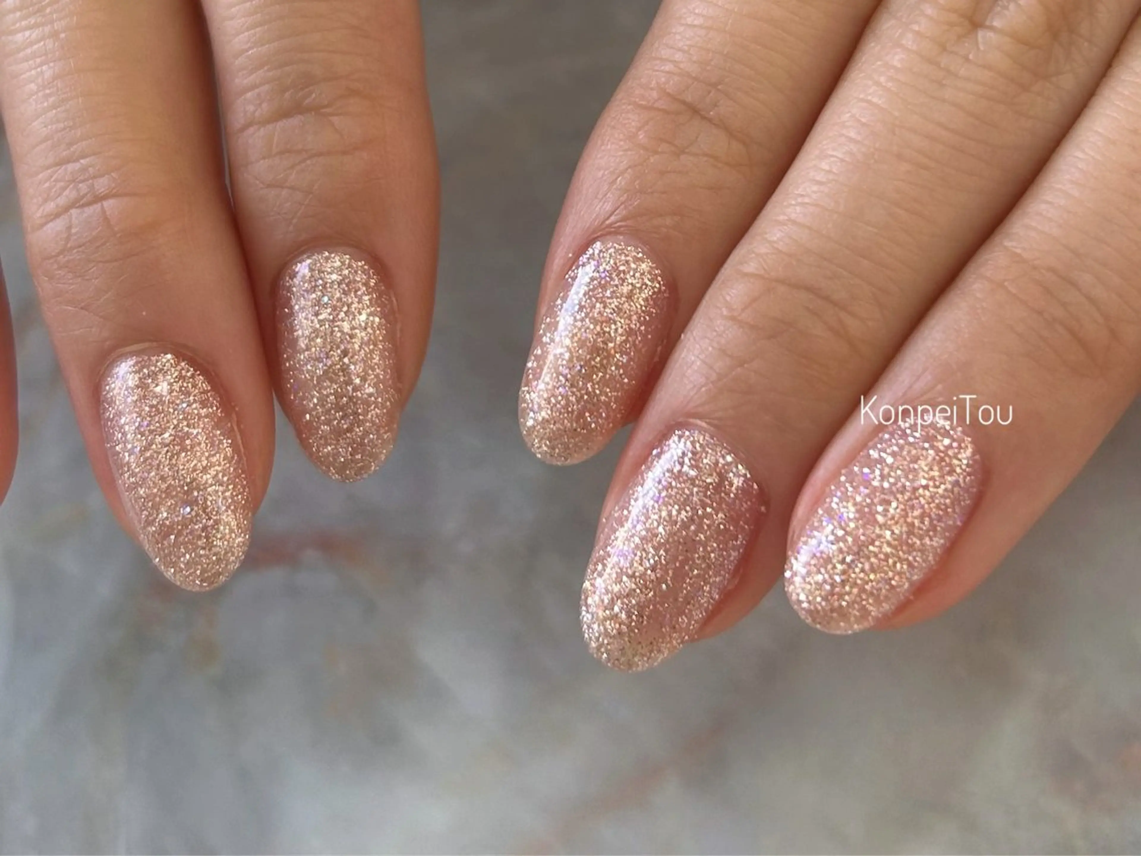 ネイル ワンカラーネイル おうちのネイルサロン KonpeiTouのネイルデザイン