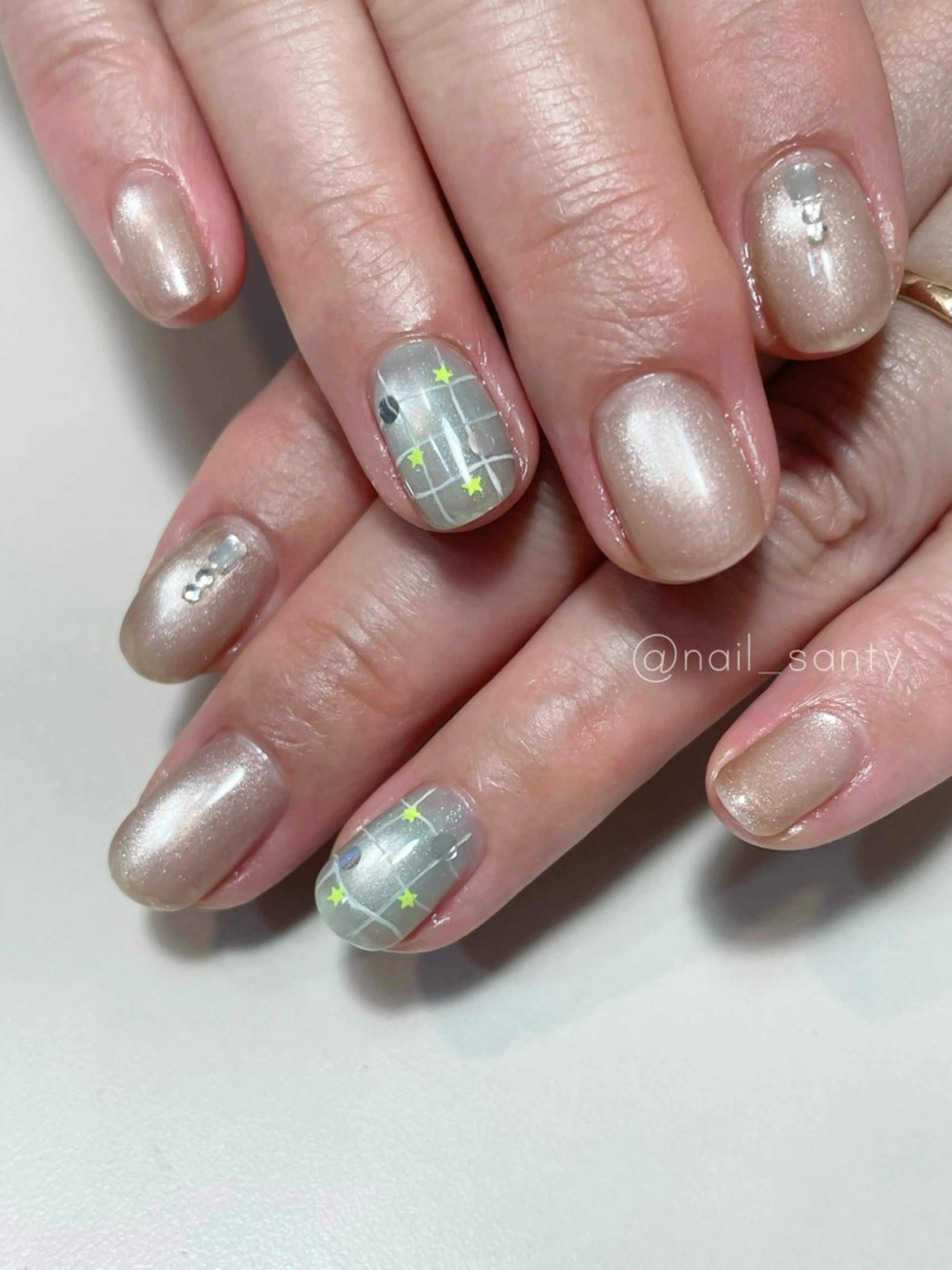 ネイル Nailsalon Santy.のネイルデザイン