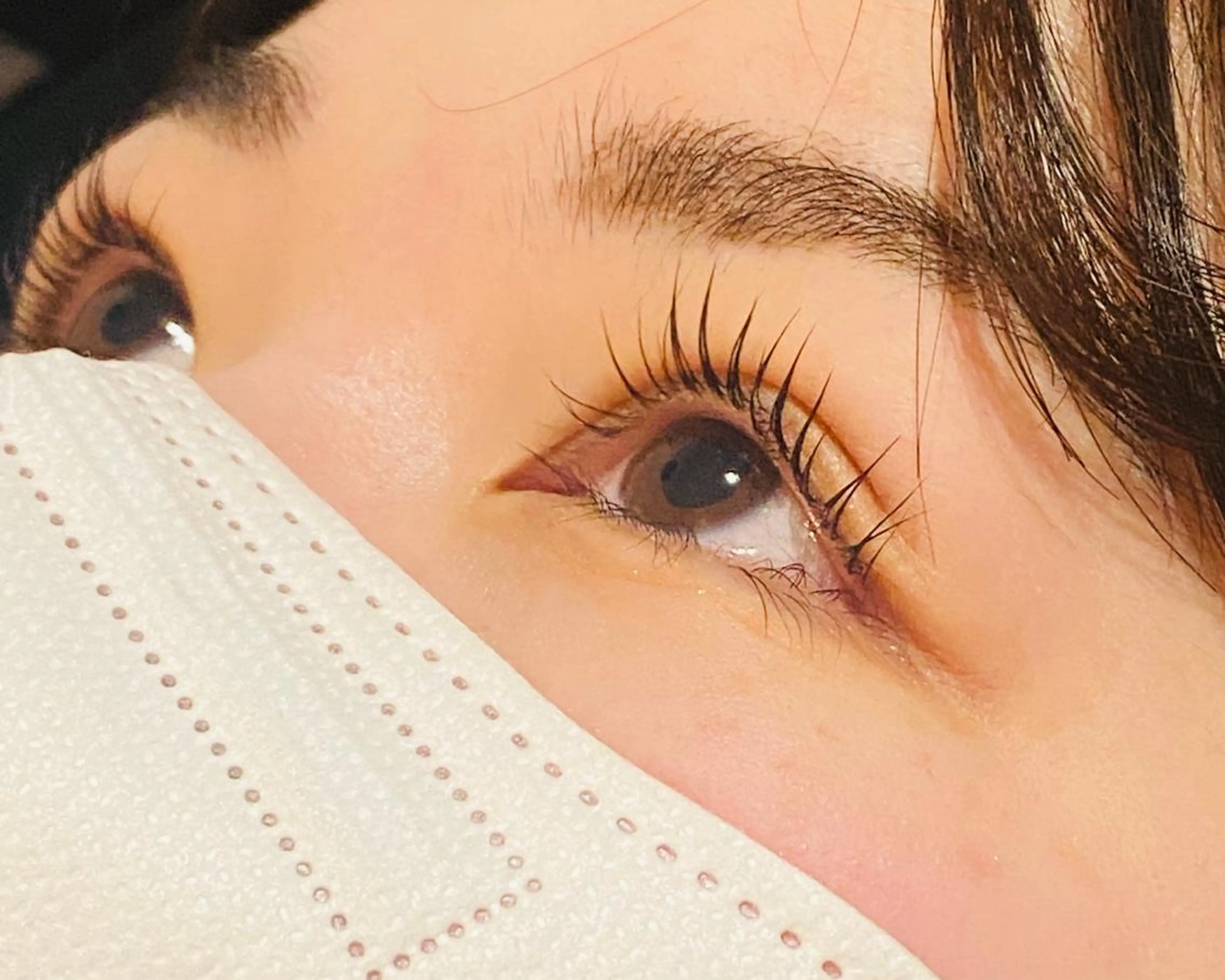 マツエク・マツパ パリジェンヌラッシュリフト 一重×まつ毛パーマ EYE SENSE 清水のマツエク・マツパデザイン