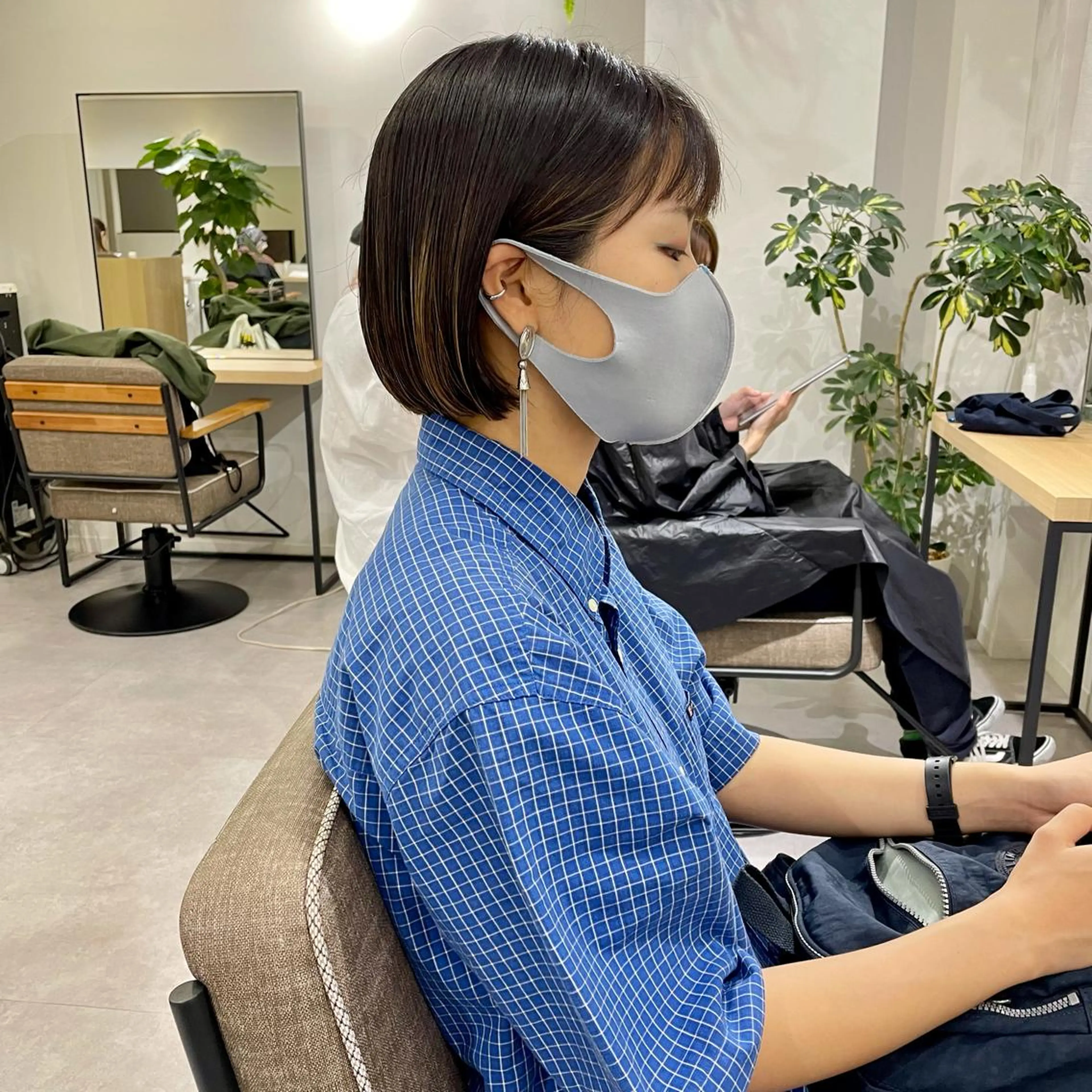 ショート ボブ ショート ボブ メンズ パーマのヘアスタイル