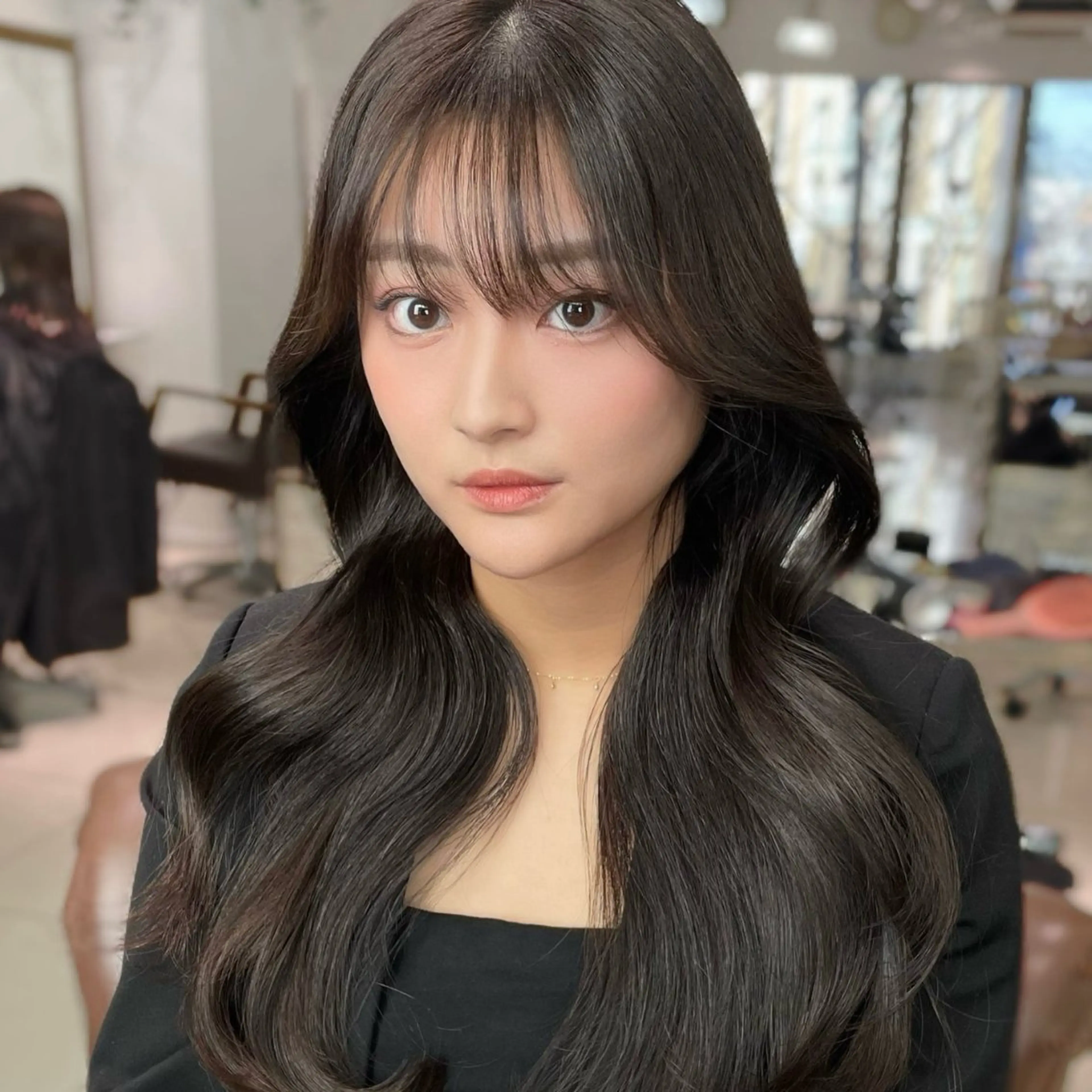 ロング カラー 髪質改善 竹川裕太のヘアスタイル