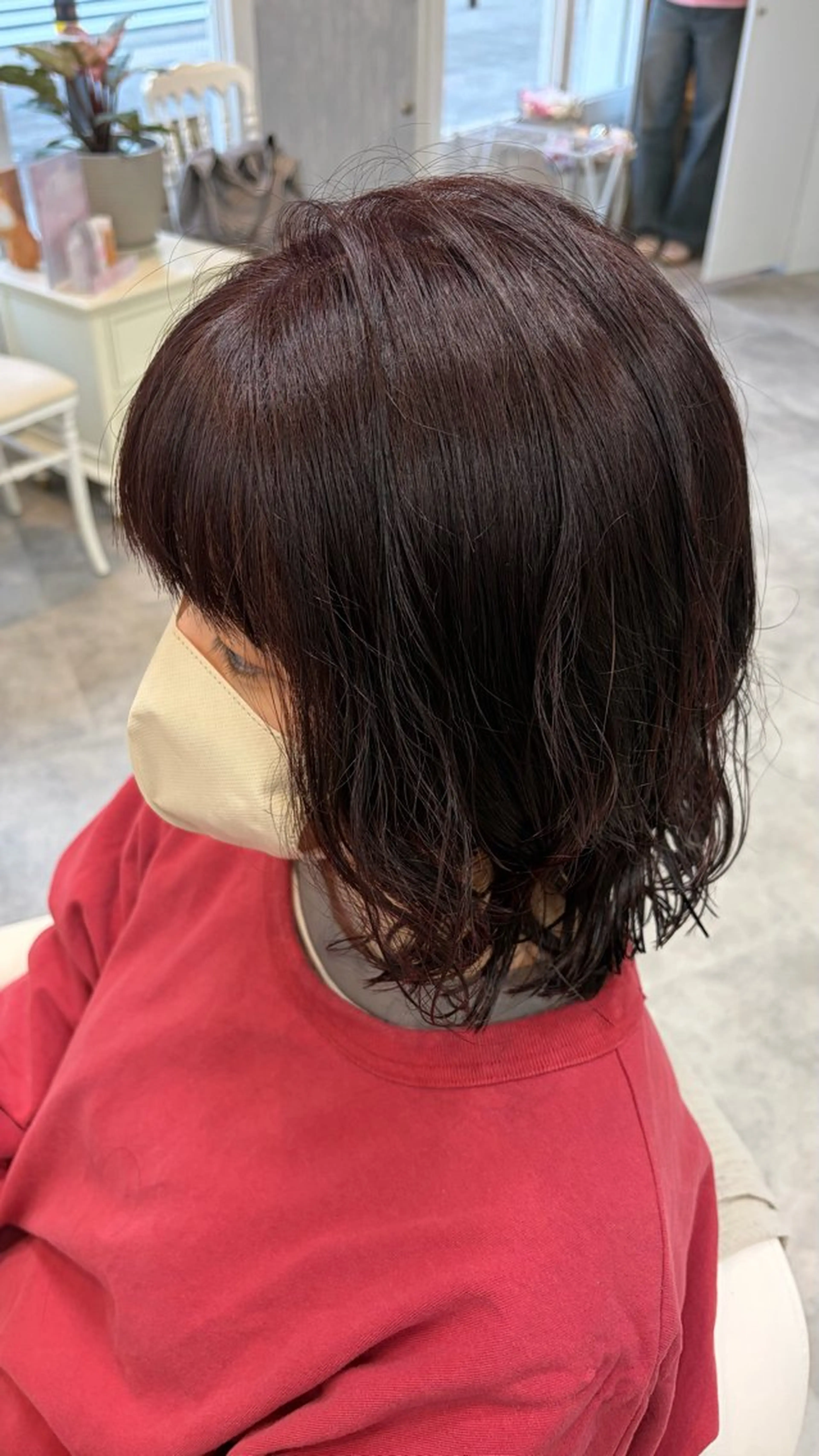 ショート パーマ bouquet 野口晴菜のヘアスタイル