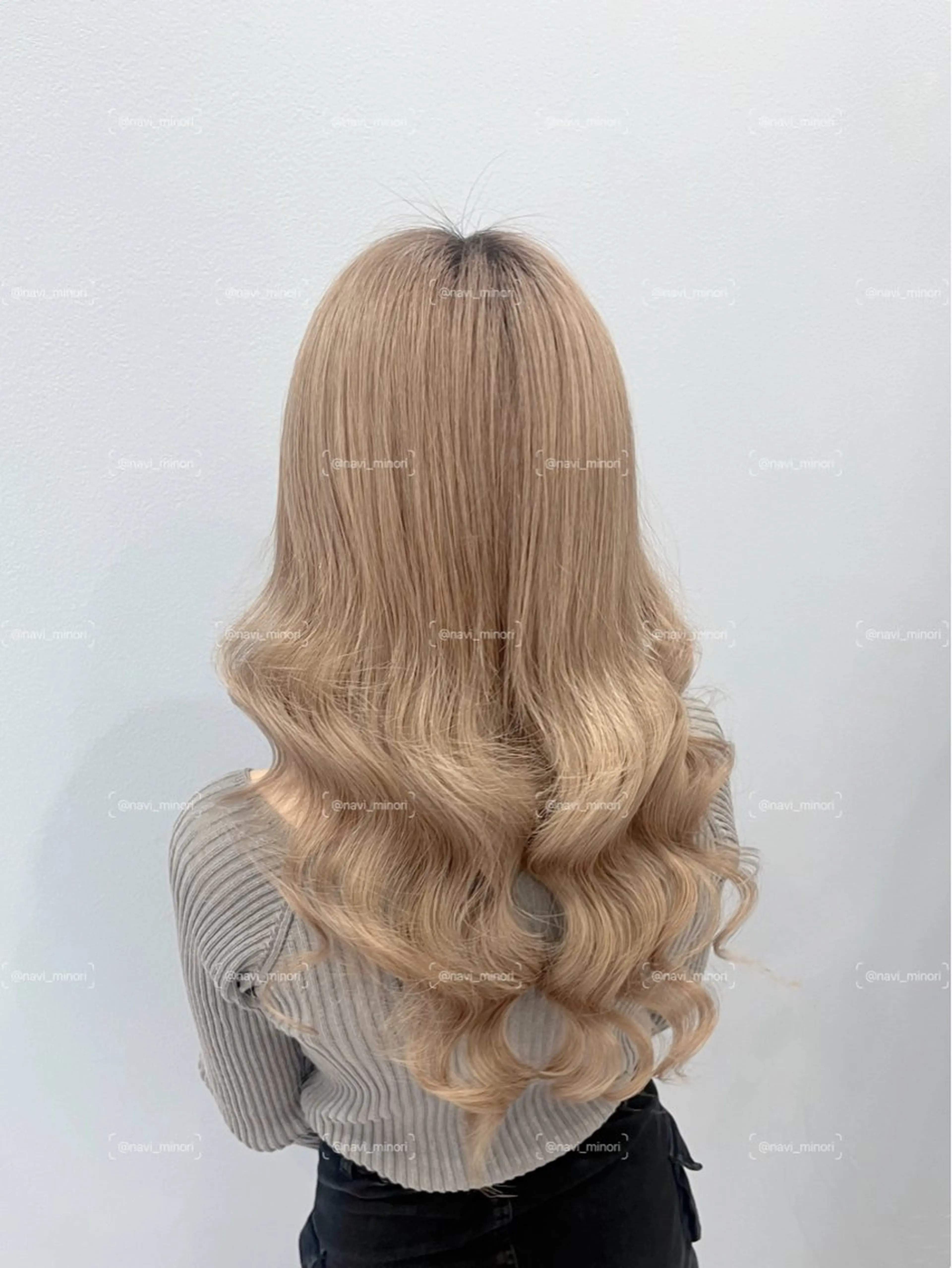 ロング ヘアアレンジ ヨシンモリ Hairset minoriのヘアスタイル