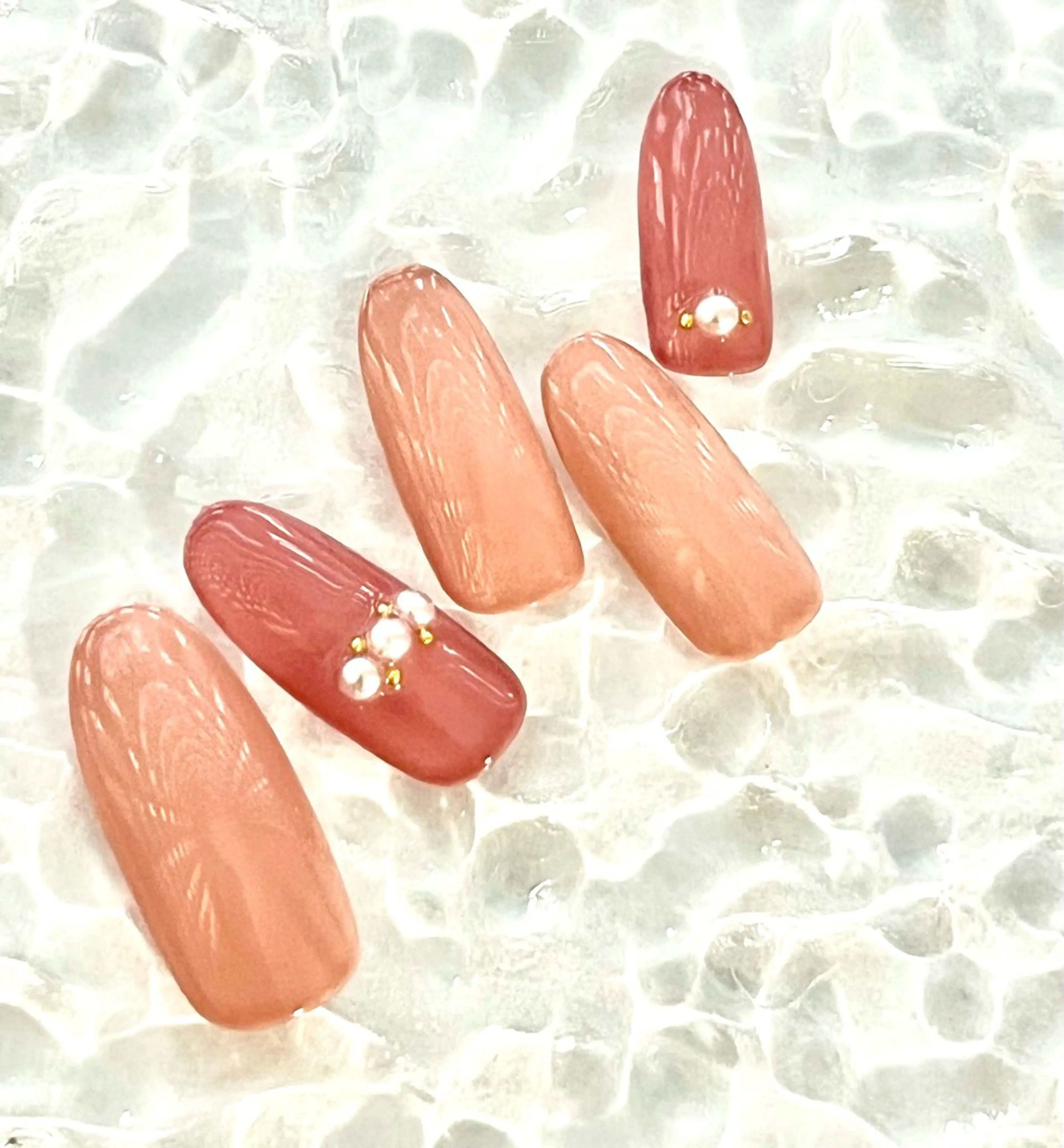 ネイル シンプルネイル ルル ソレイユのネイルデザイン