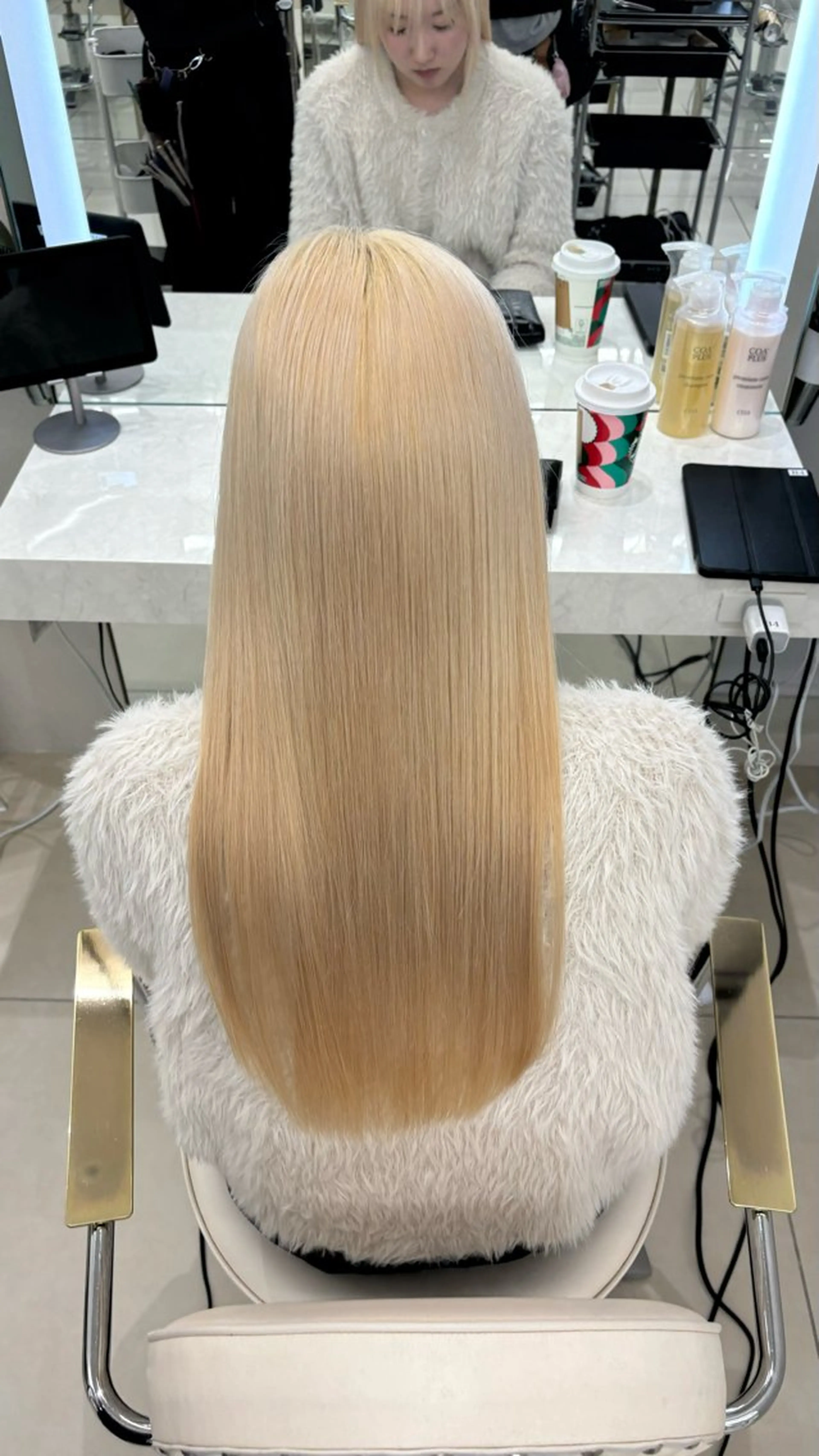 ロング カラー ブリーチ 銀座☀️ボブ美容師 佐藤ルイのヘアスタイル