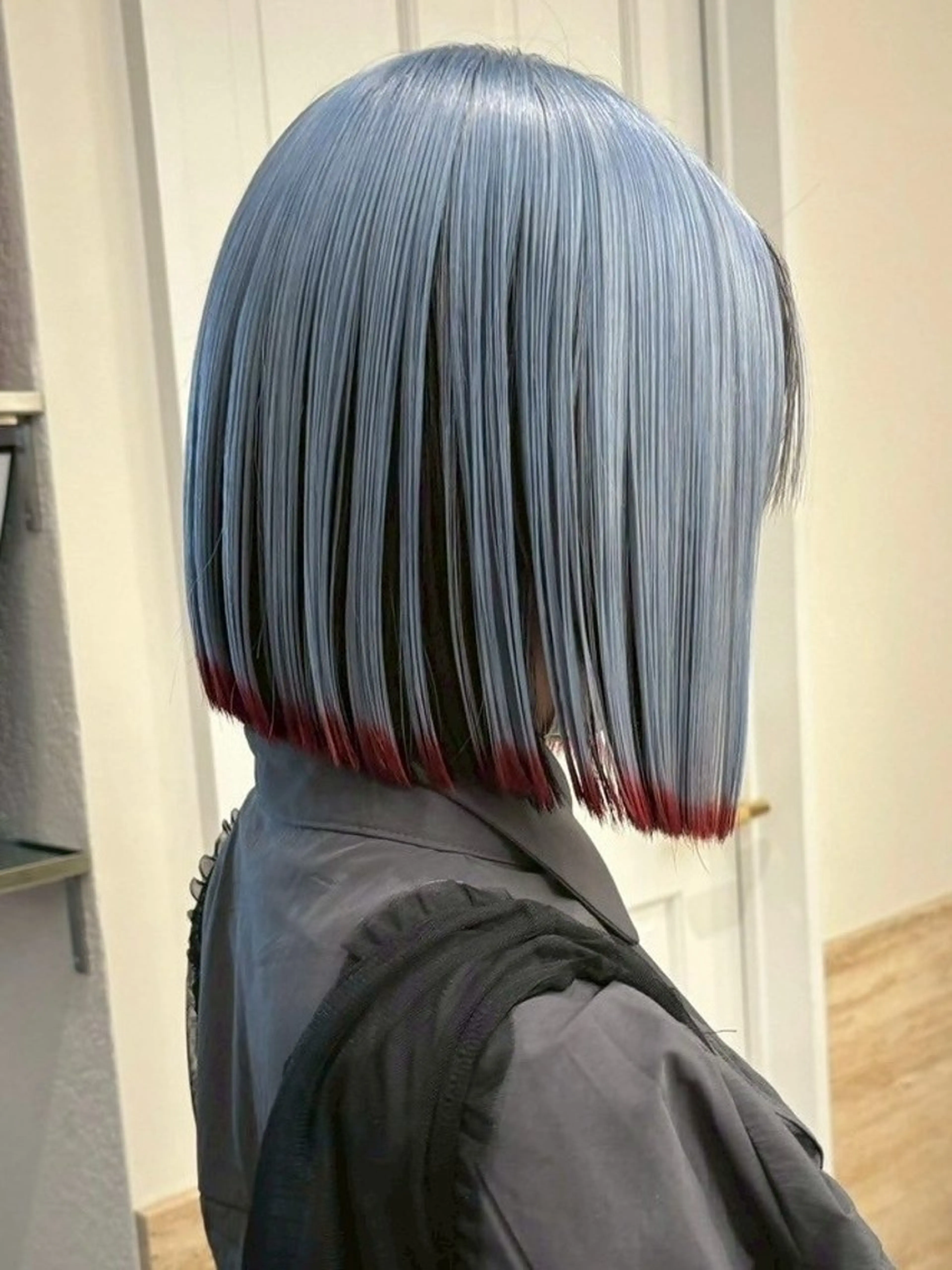 ミディアム カラー ヘアカラー ケアブリーチ特化 same 🦈のヘアスタイル