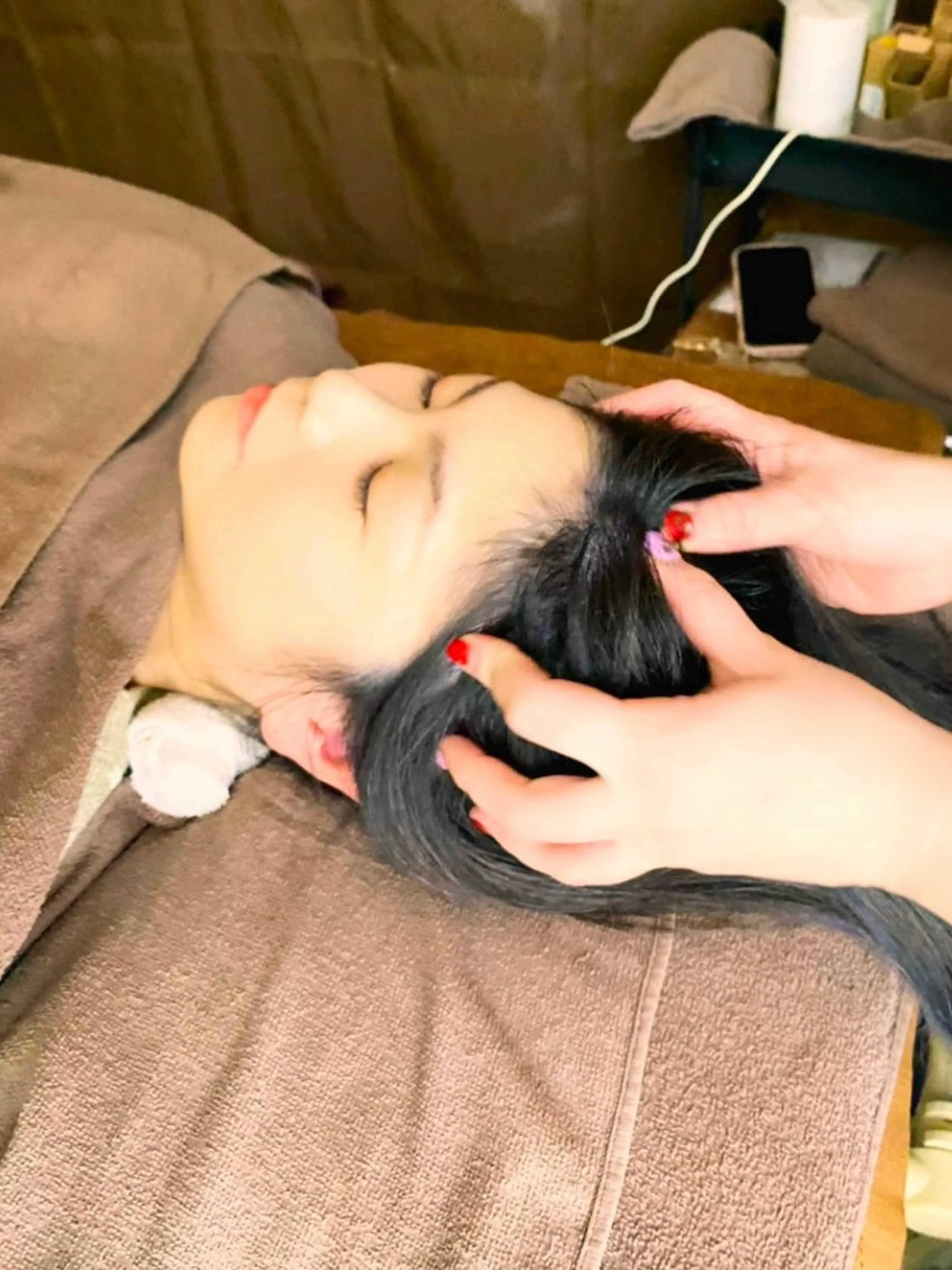 【絶頂睡眠★良質な眠りへ】美容ドライヘッドスパ　30分の写真