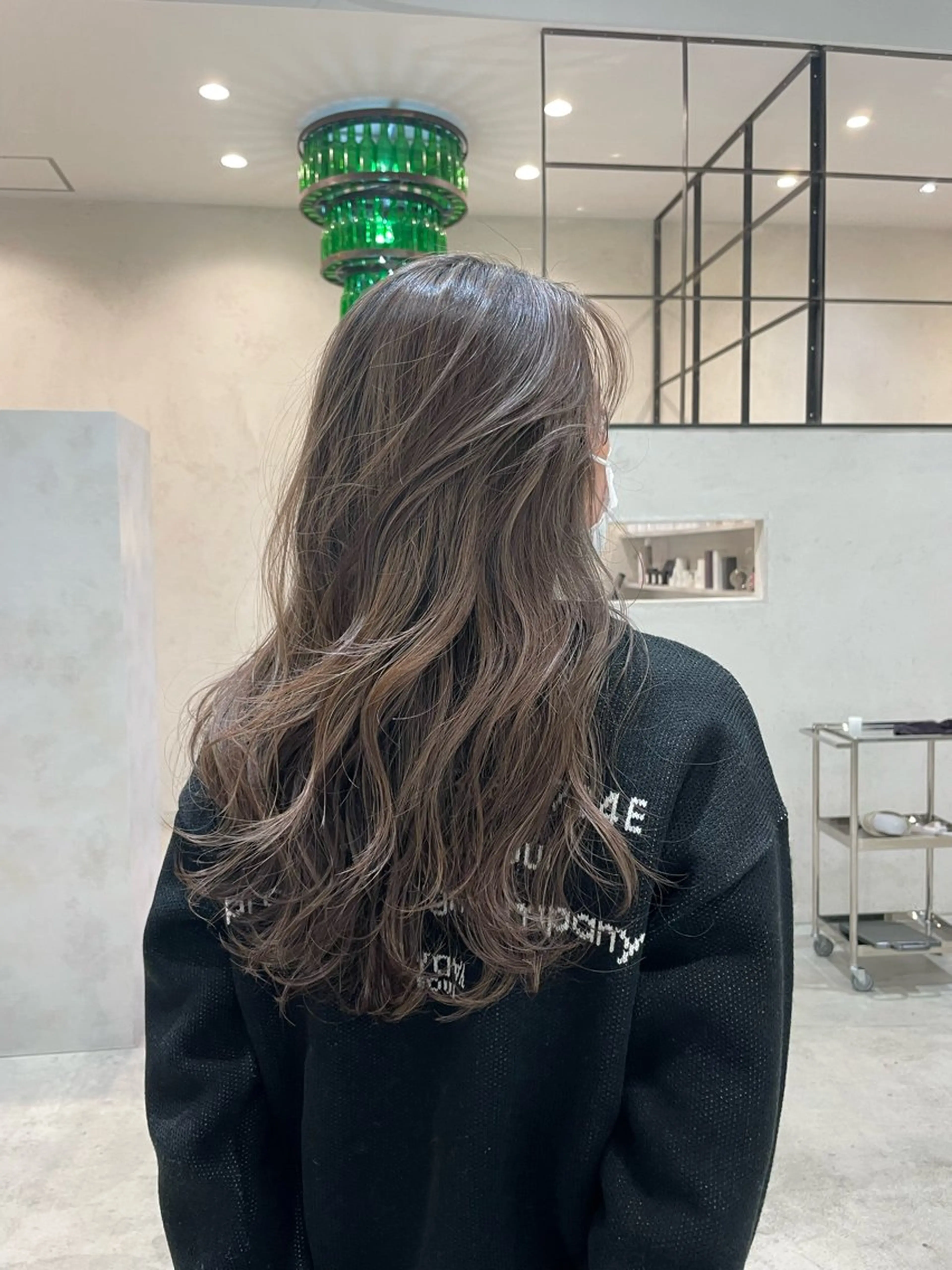 ロング カット ヘアカラー トリートメント 盛れるカットカラー DEAN豊橋店のヘアスタイル